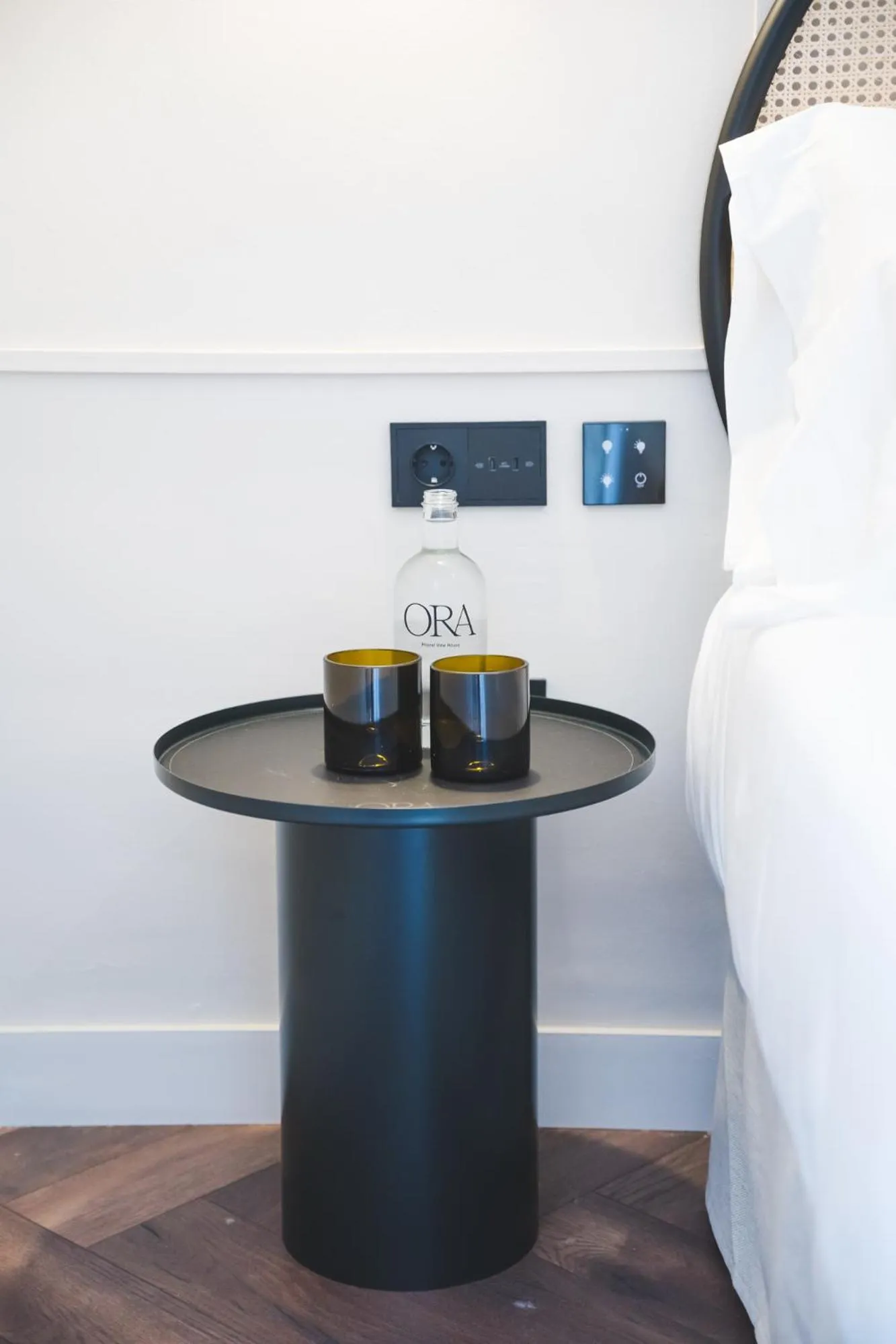 Bedroom in ORA Hotel Priorat, a Member of Design Hotels