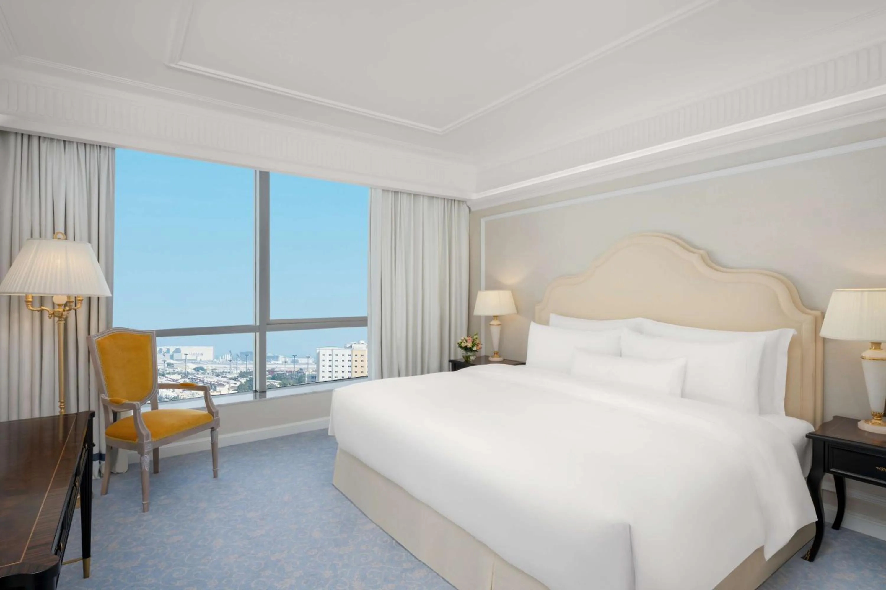 Bed in The Plaza Doha, LXR Hotels & Resorts