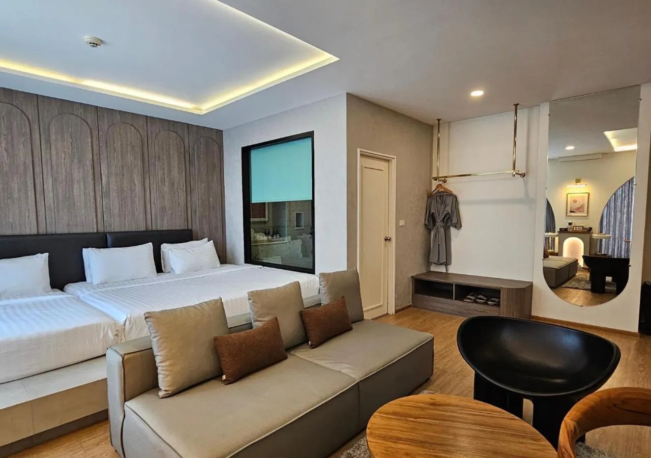 Bed in R2 Hotel Chiangmai