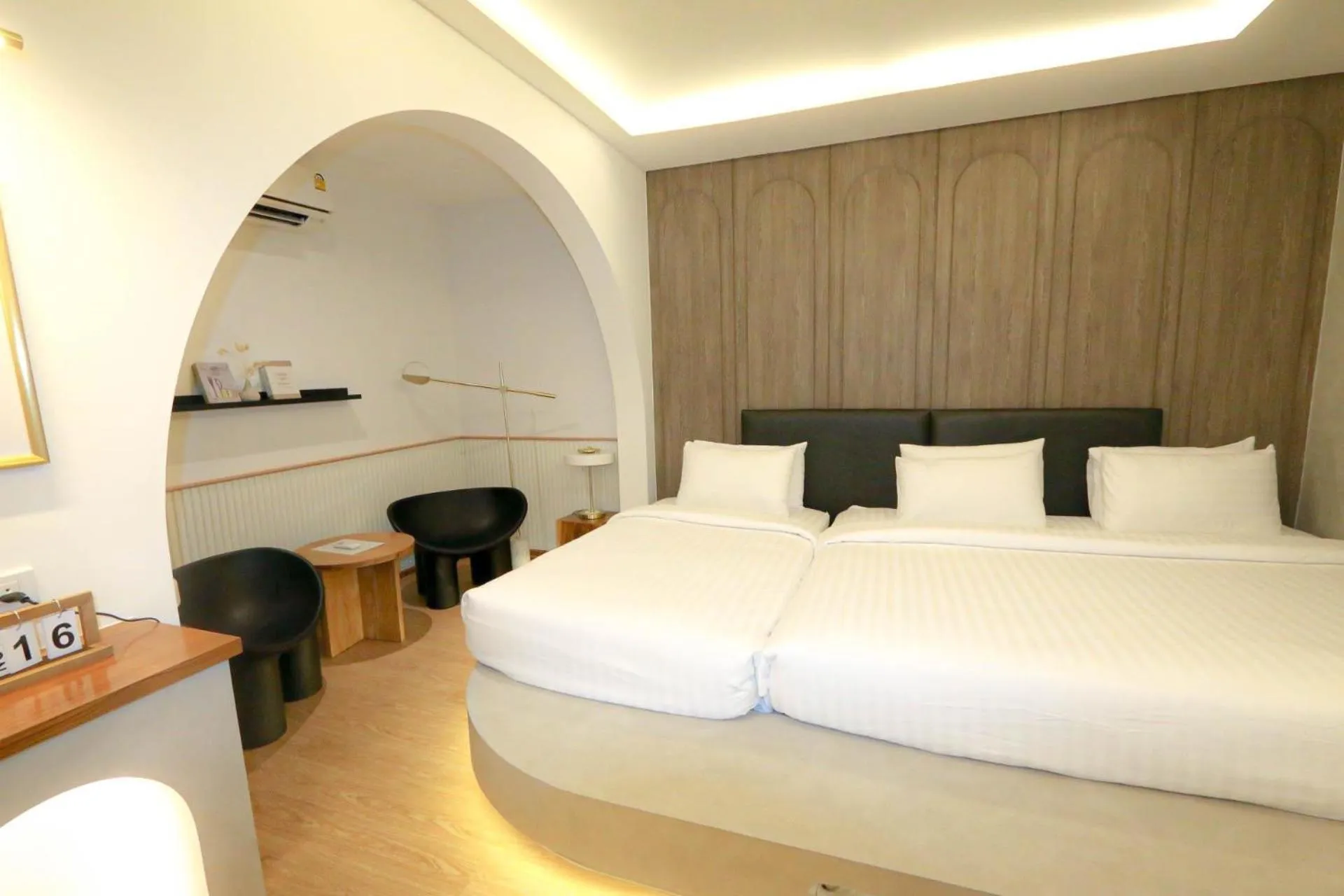 Bed in R2 Hotel Chiangmai