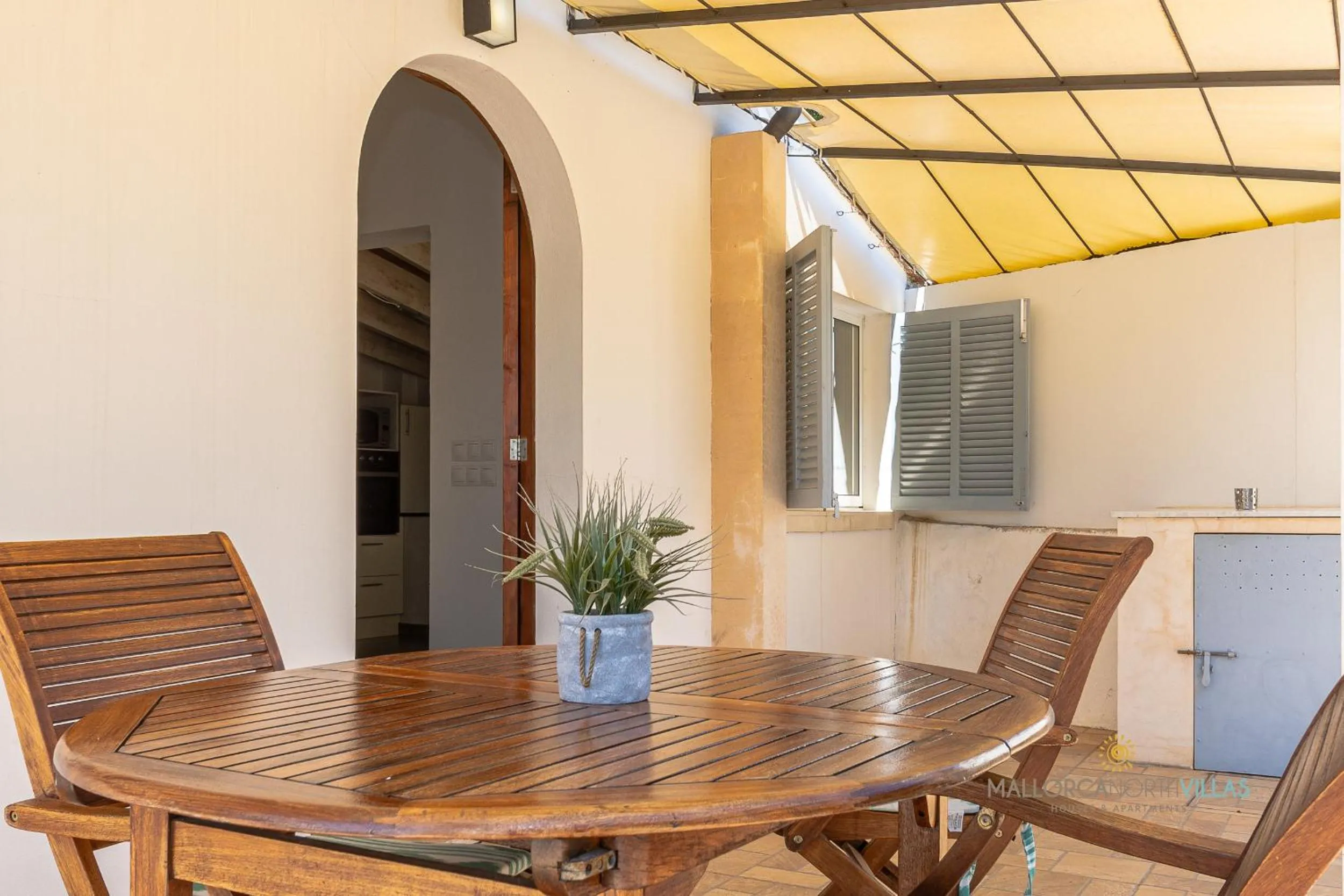 Balcony/Terrace in Villa Les Oliveres Petites de un dormitorio