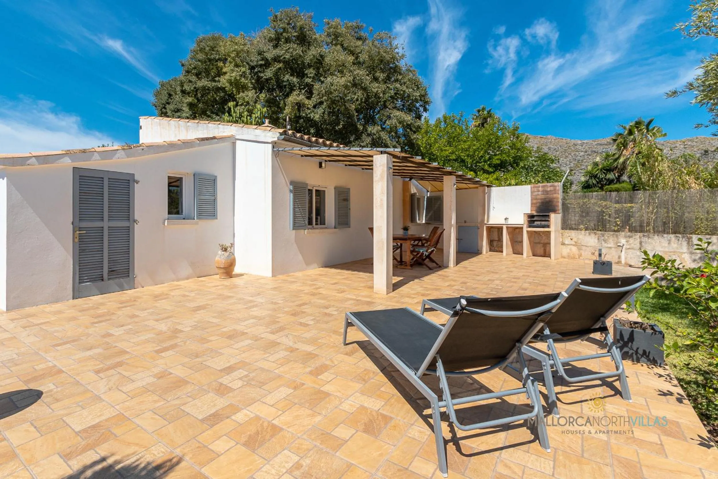 Balcony/Terrace in Villa Les Oliveres Petites de un dormitorio