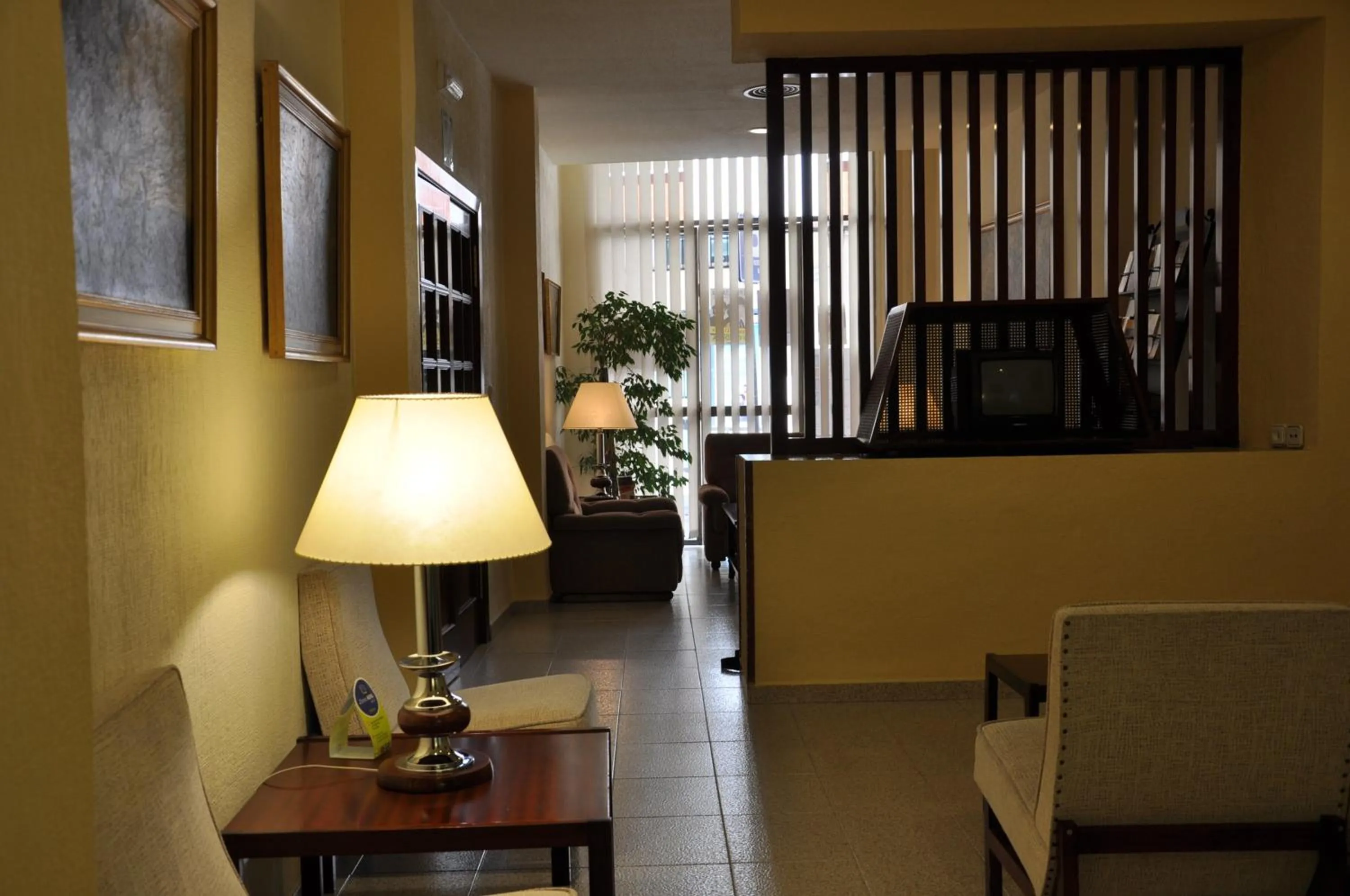 Communal lounge/ TV room in Hotel Riviera