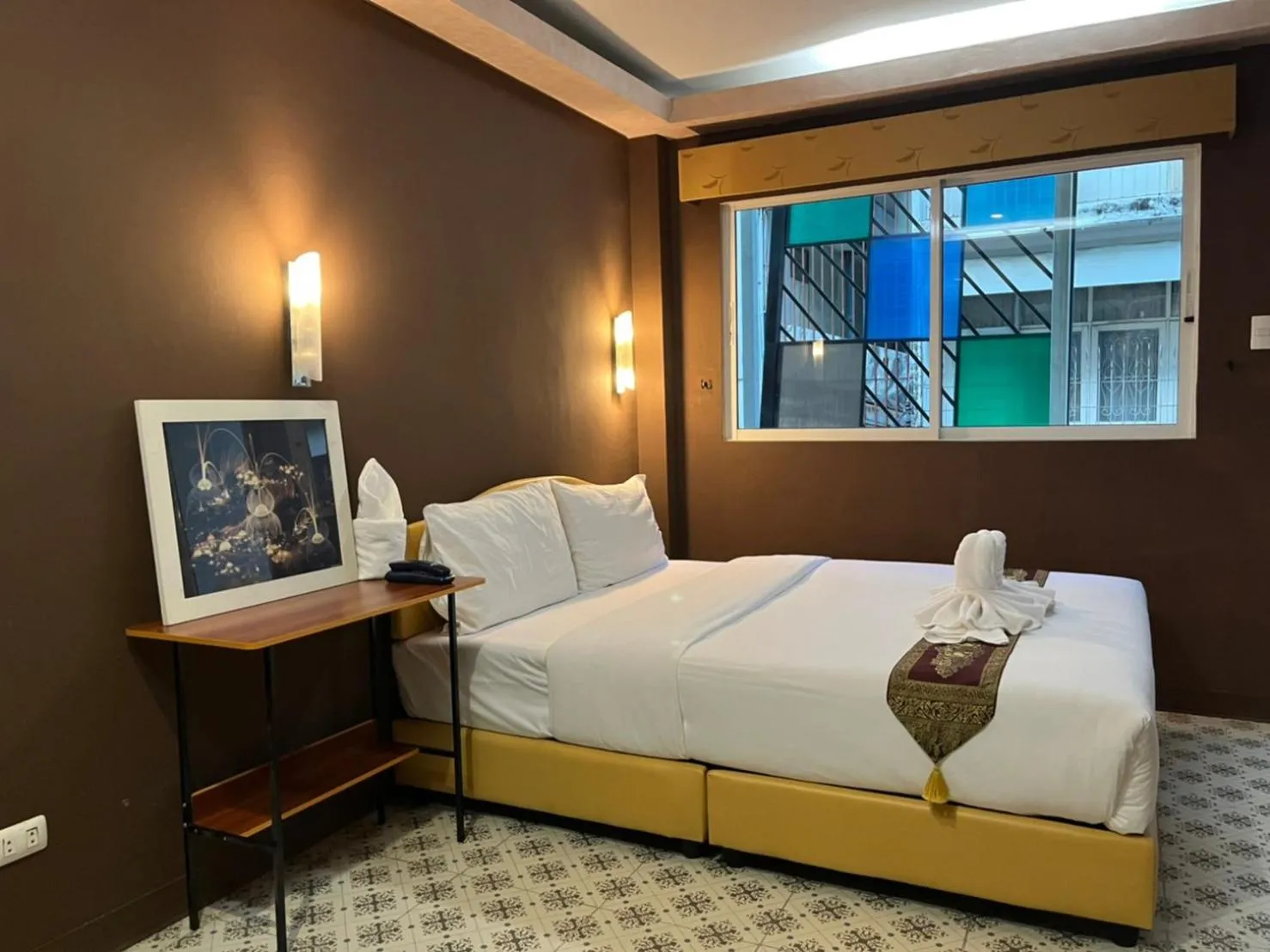 Bed in Cozy rooms Asoke
