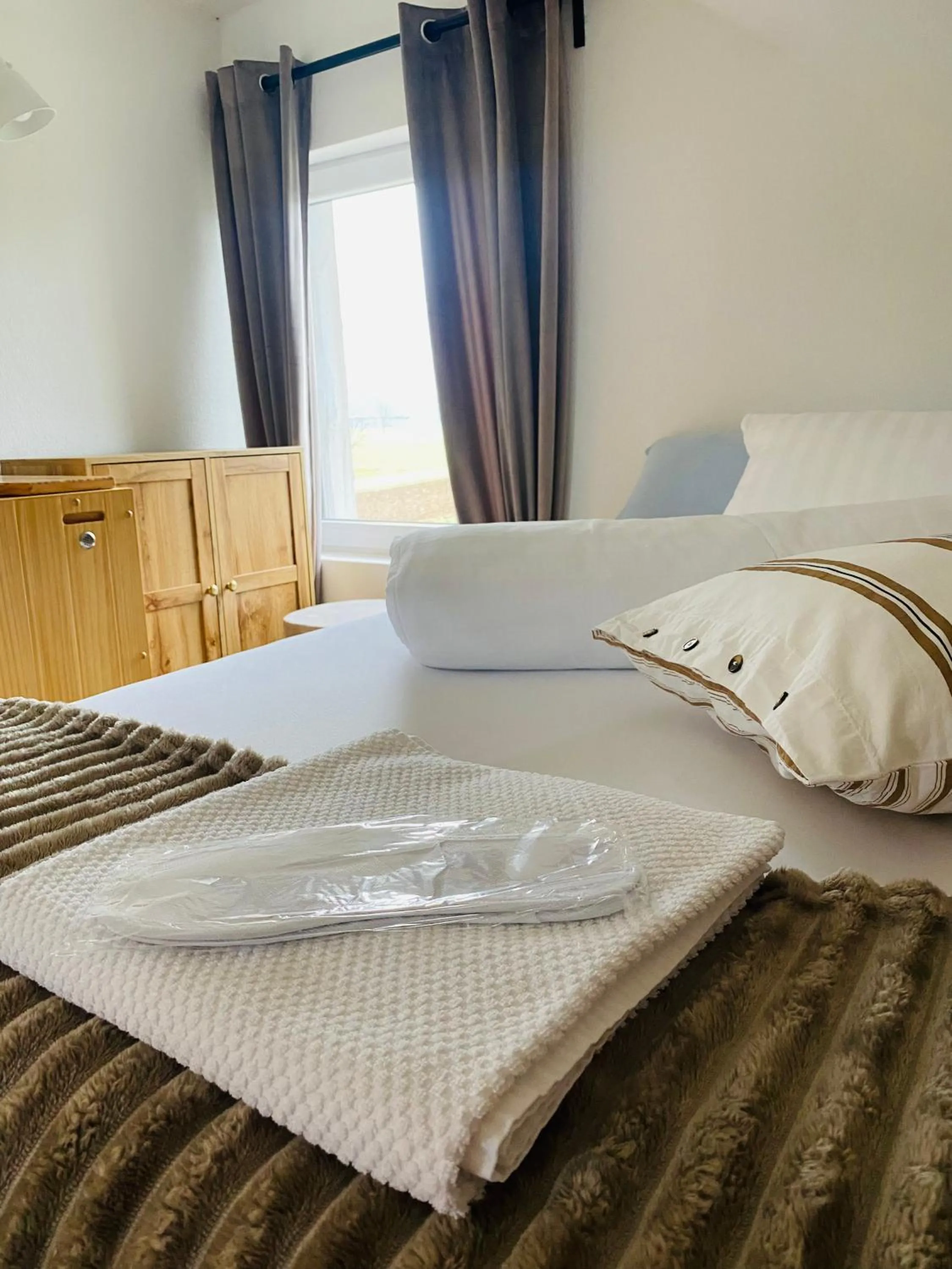 Bed in Rooms & Apartment ZALA Near Airport