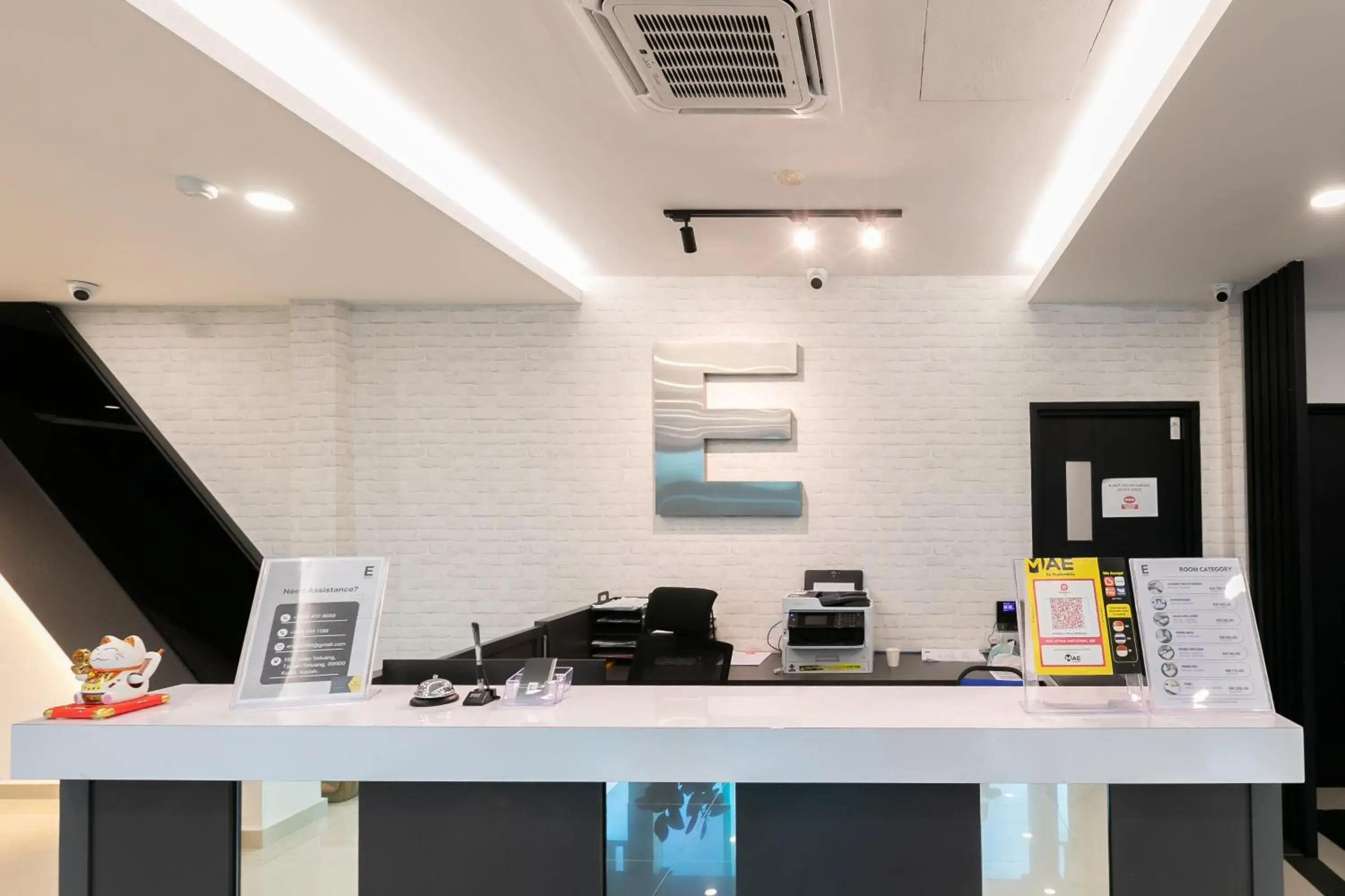 Lobby or reception in E Hotel Kulim Lobby or reception in E Hotel Kulim