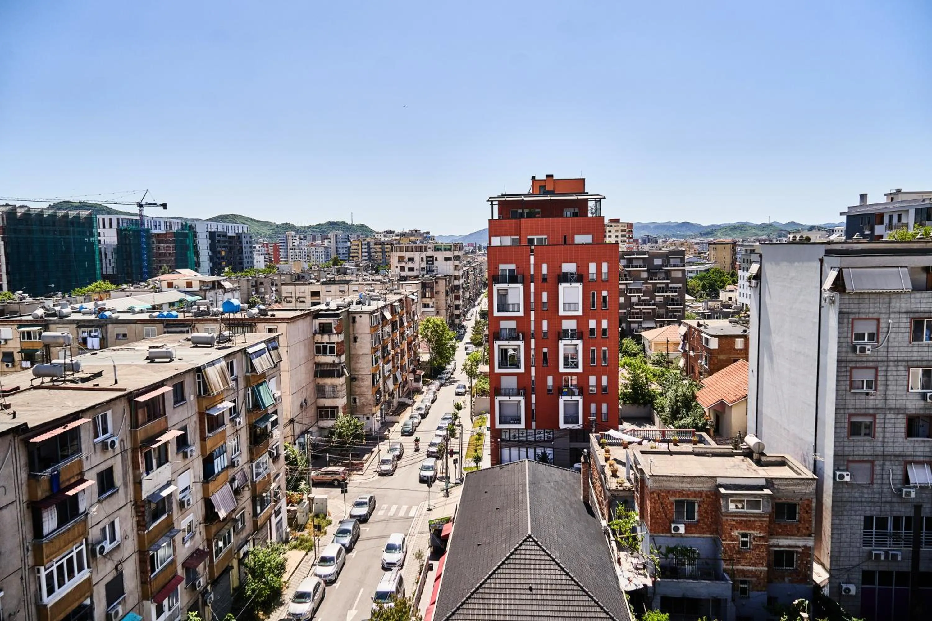 Street view in Kalpazo Home Tirana 21