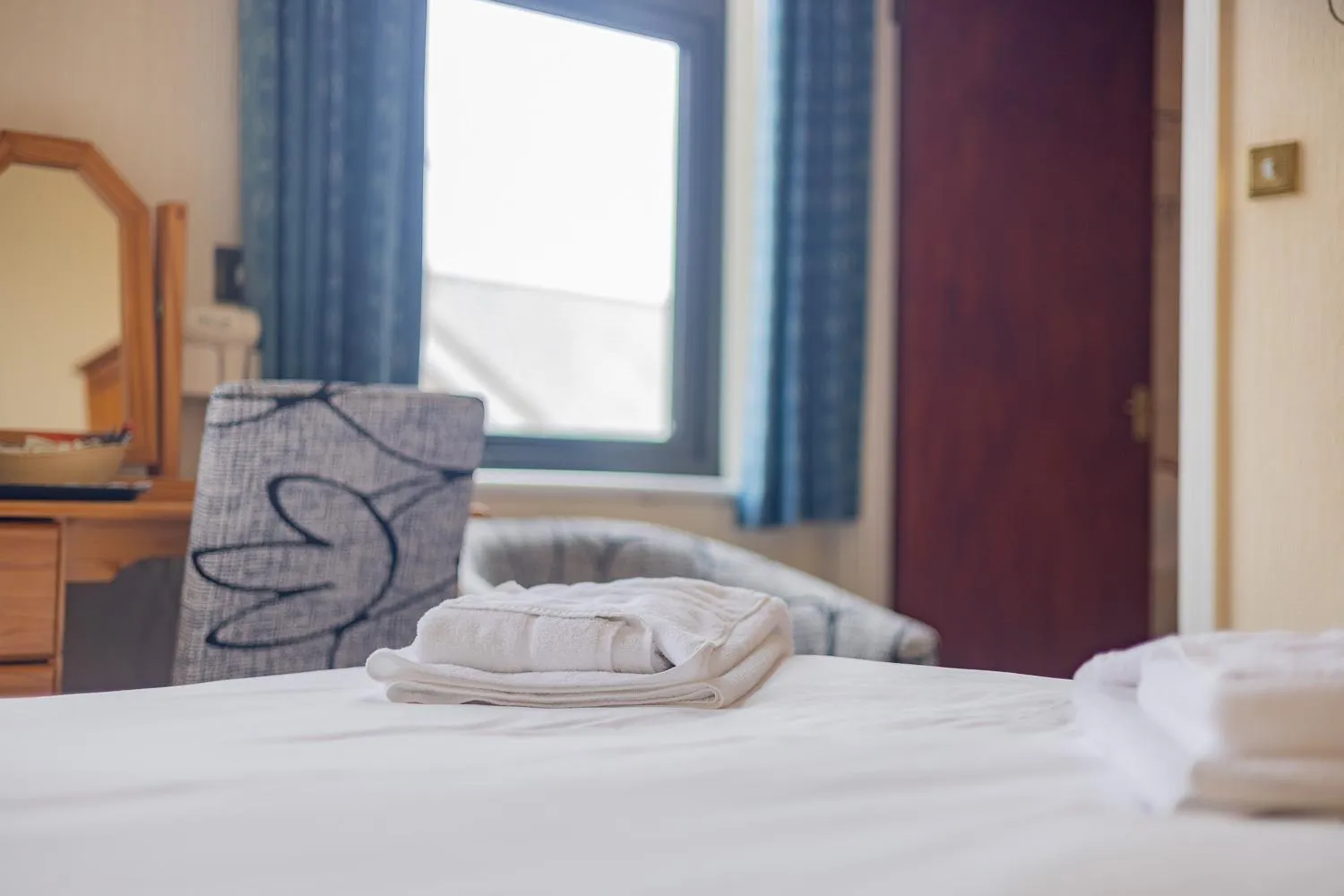 Bed in Falcon's Nest Hotel