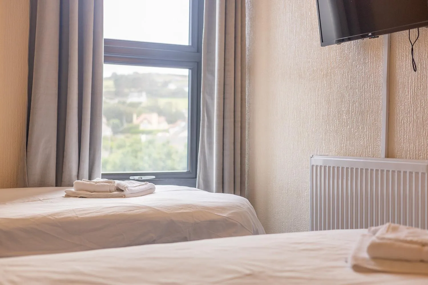 Bed in Falcon's Nest Hotel