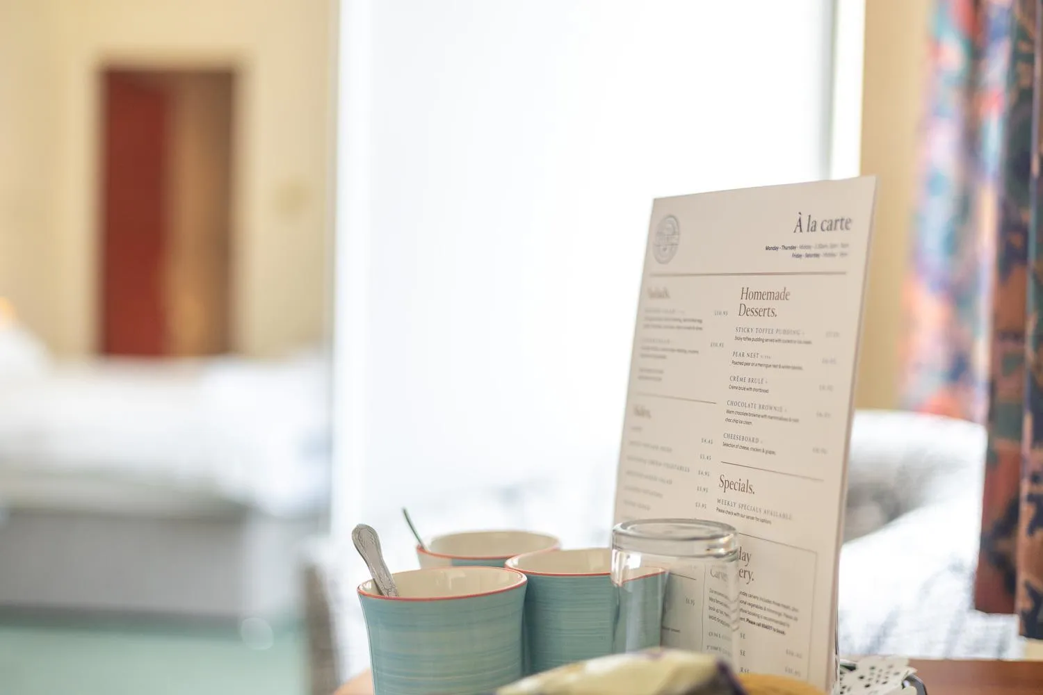 Bed in Falcon's Nest Hotel