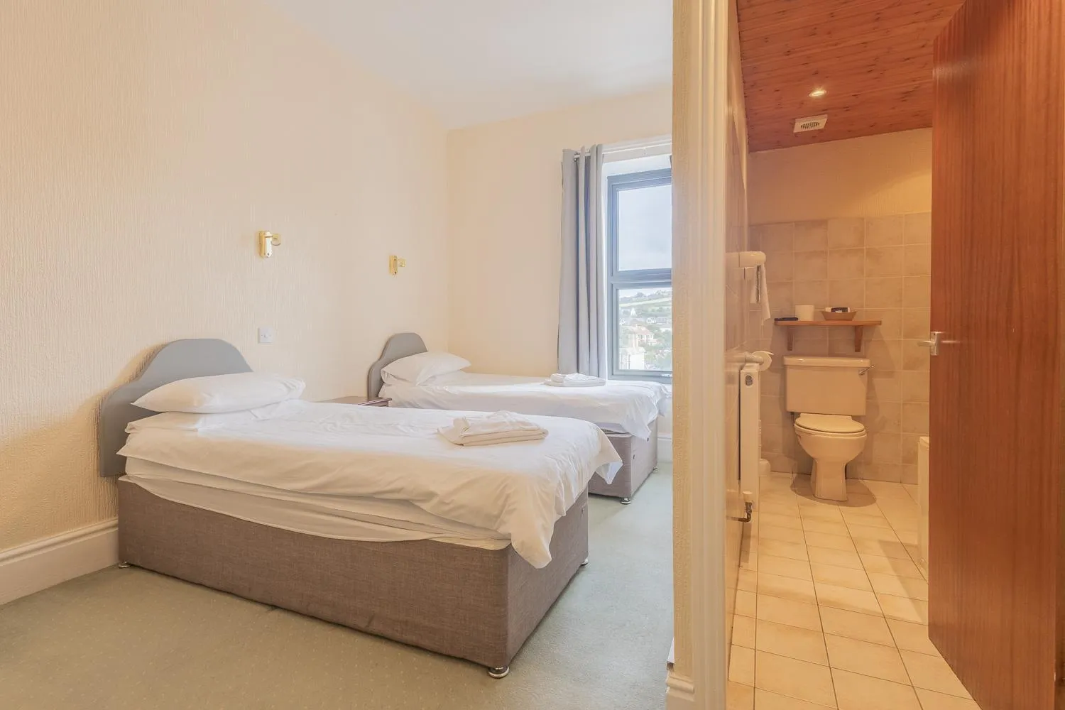 Bed in Falcon's Nest Hotel