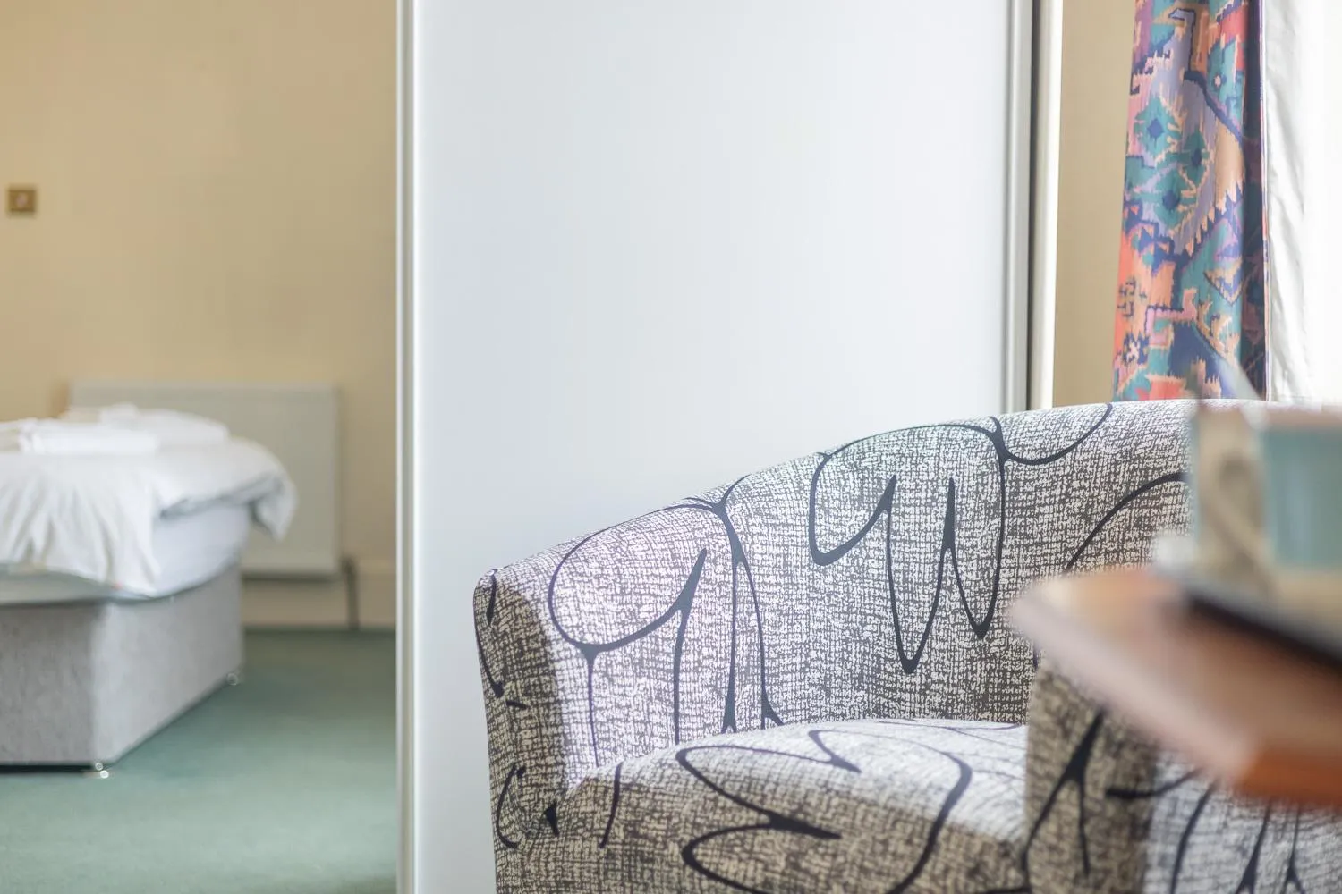 Bed in Falcon's Nest Hotel