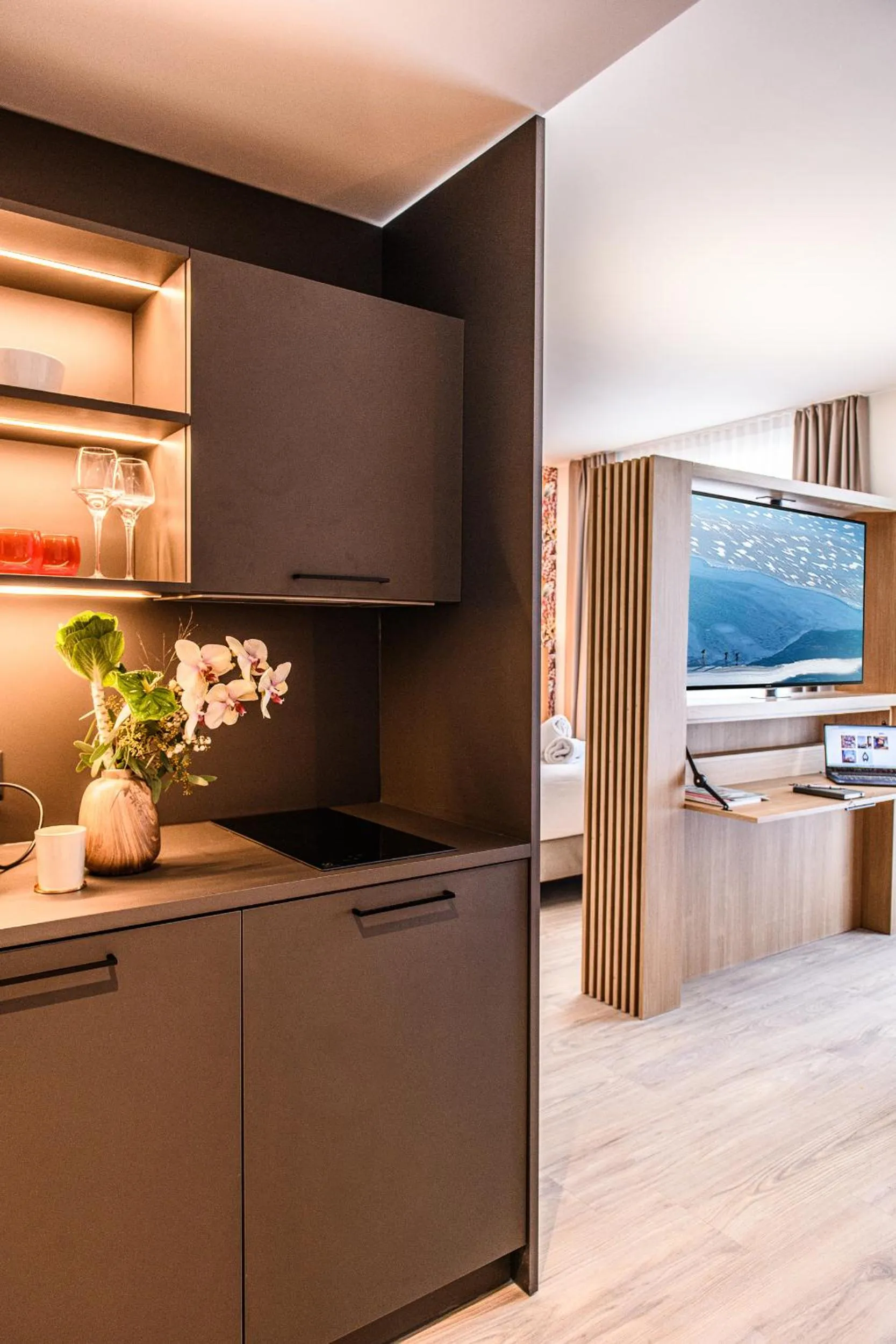 TV and multimedia in Afterwork Hotel