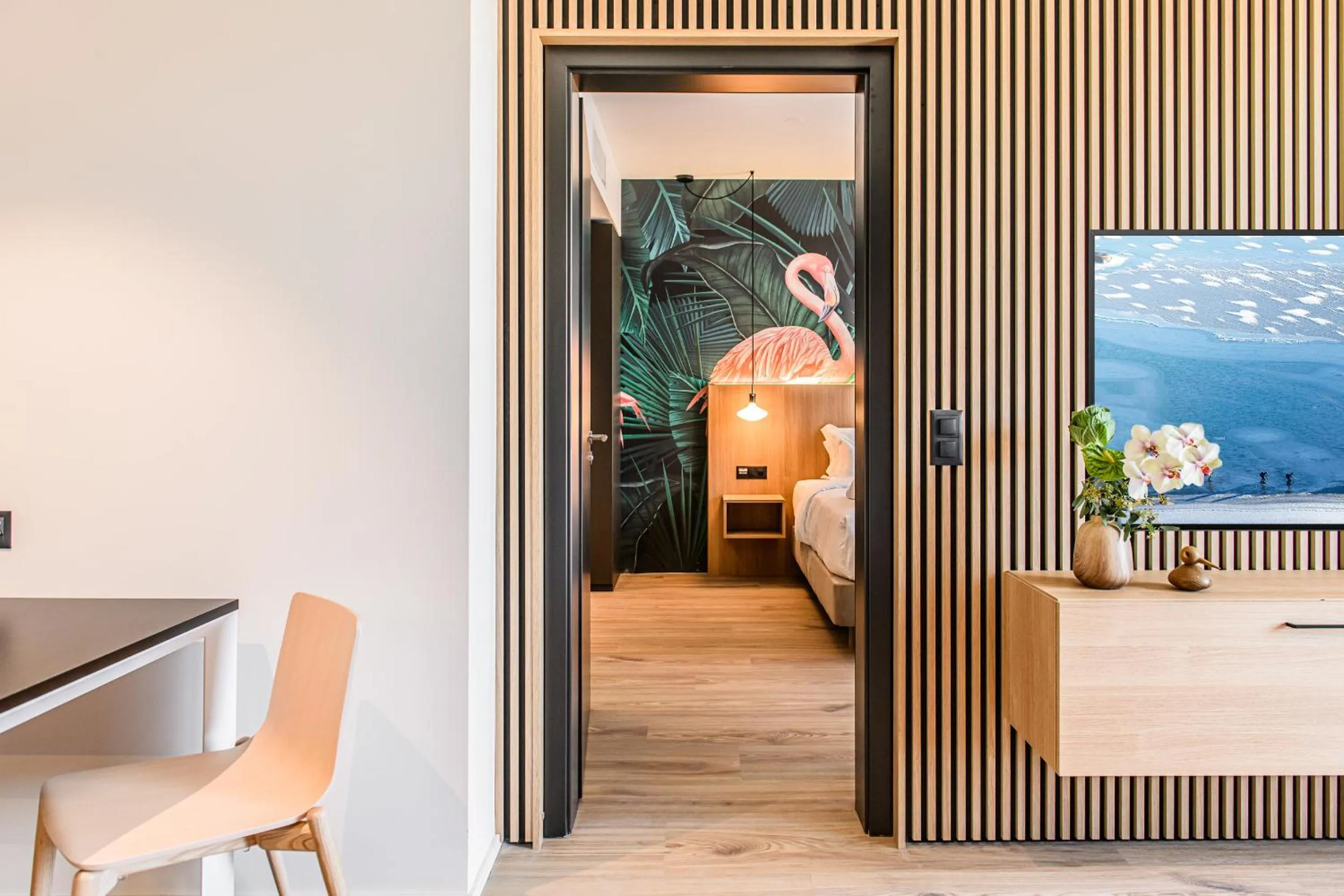 Living room in Afterwork Hotel