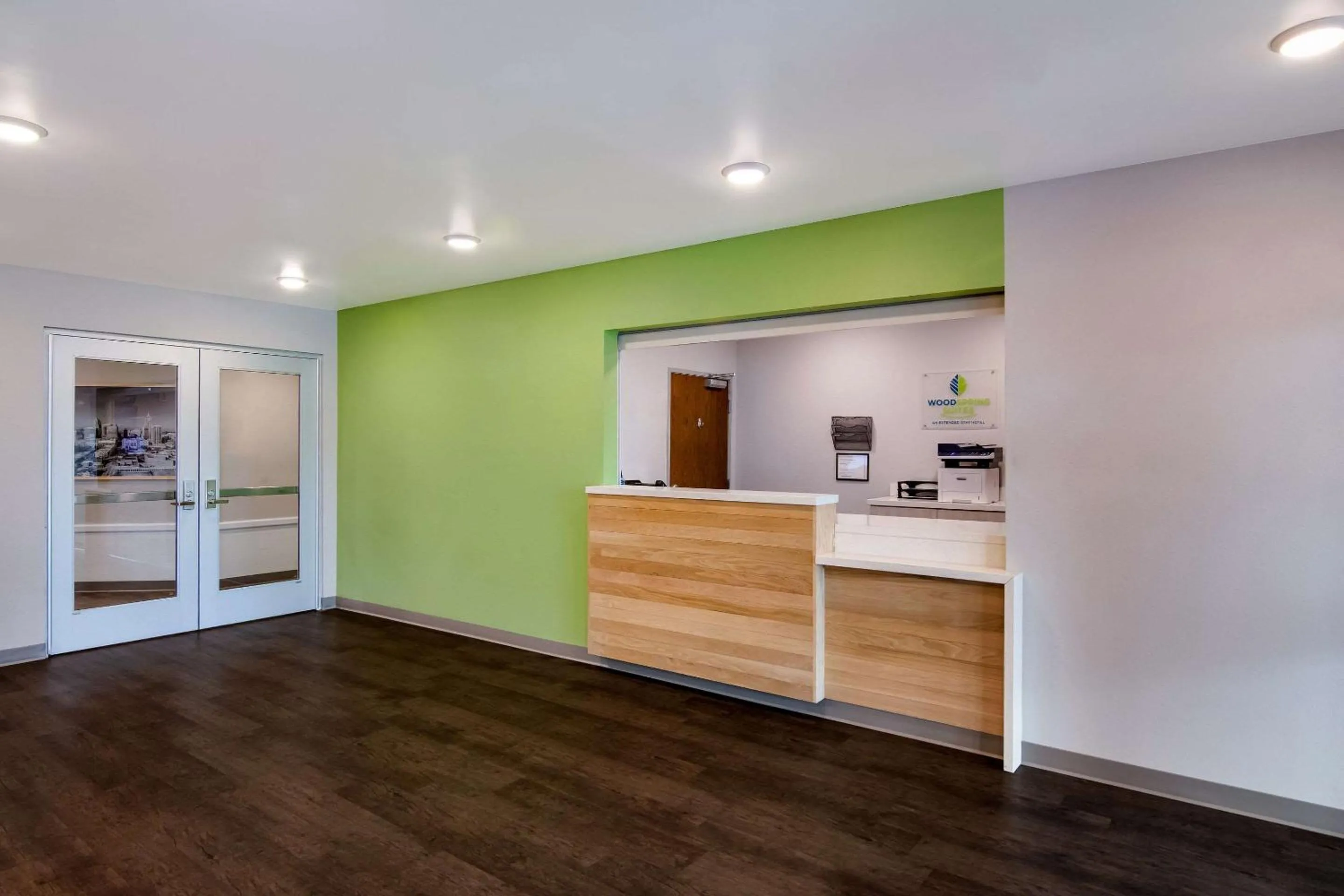 Lobby or reception in WoodSpring Suites Morrisville - Raleigh Durham Airport