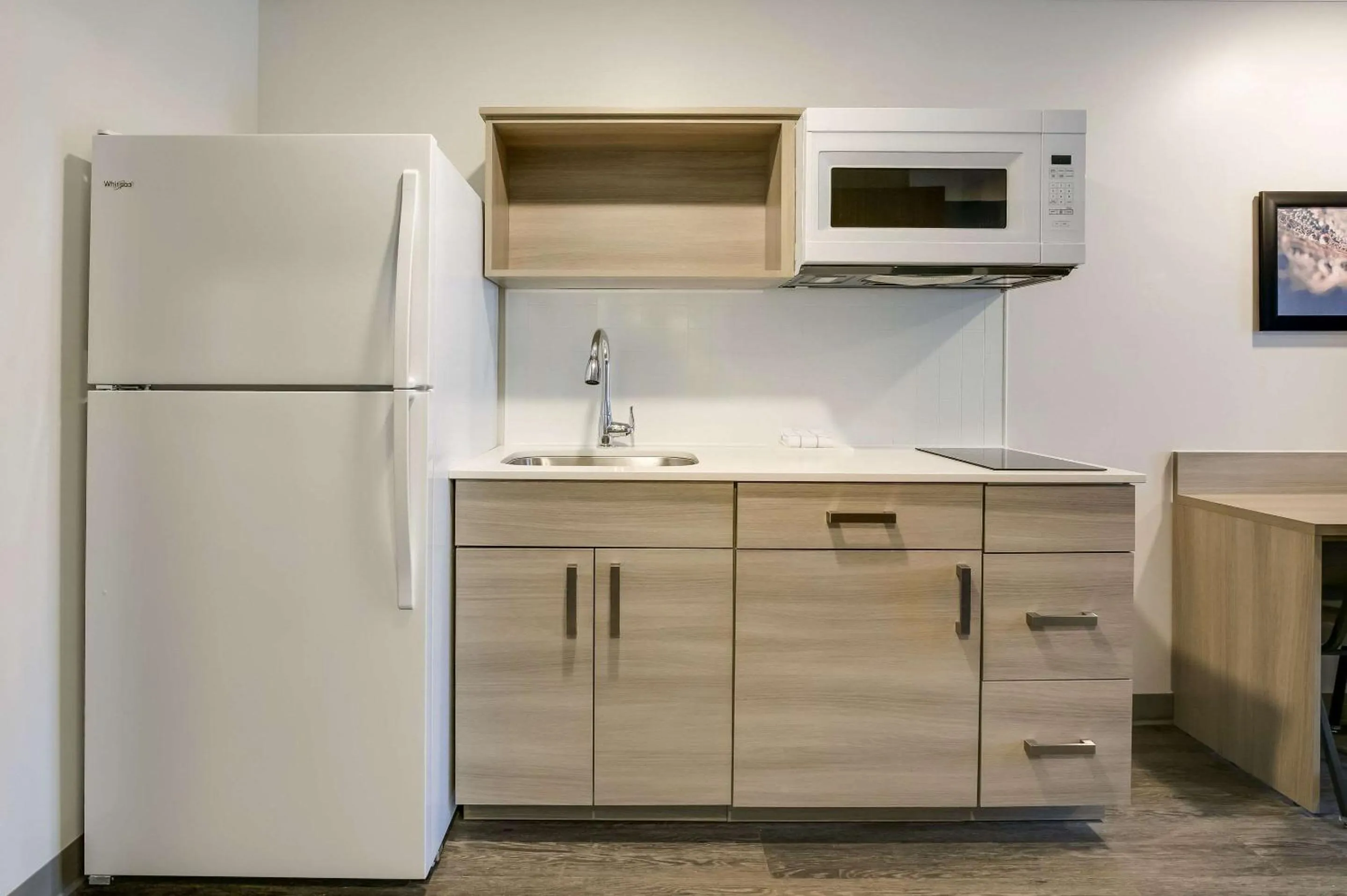 Kitchen or kitchenette in WoodSpring Suites Knoxville - Cedar Bluff