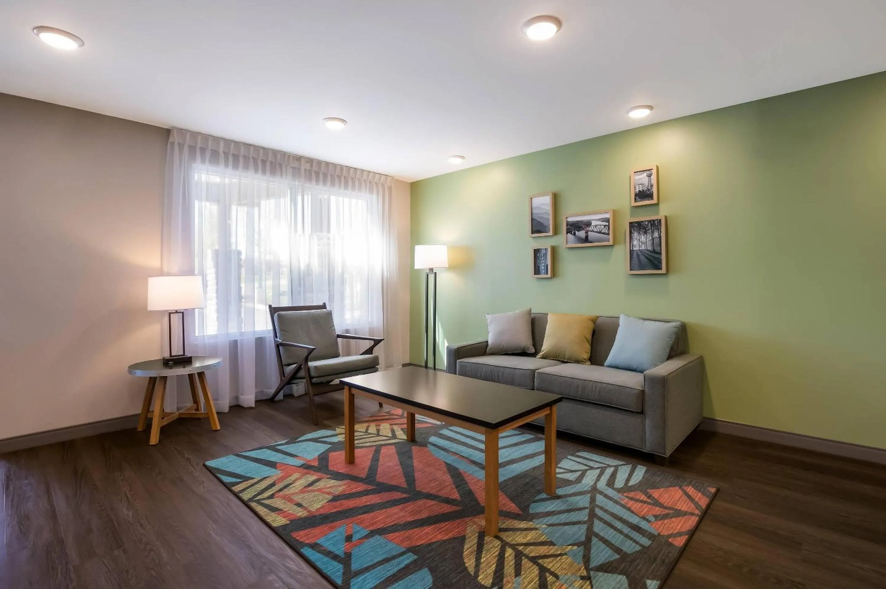 Lobby or reception in WoodSpring Suites Knoxville West