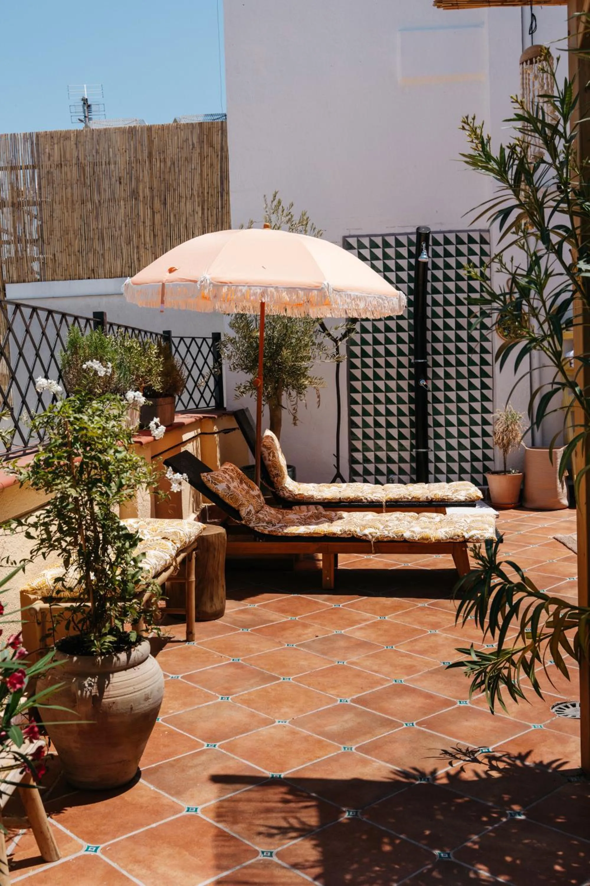 Balcony/Terrace in Hotel du Temps Madrid