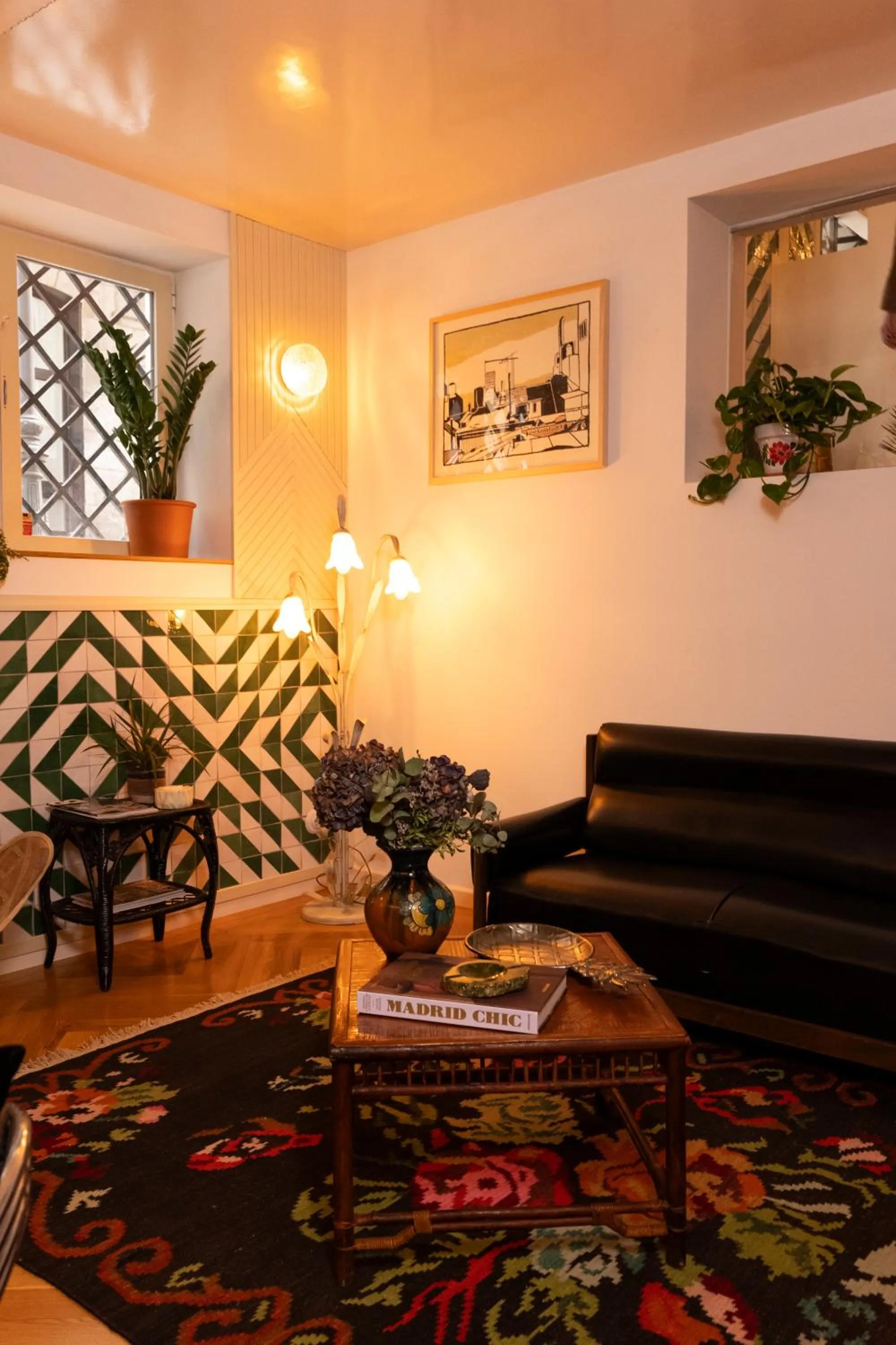 Seating area in The Walt Madrid