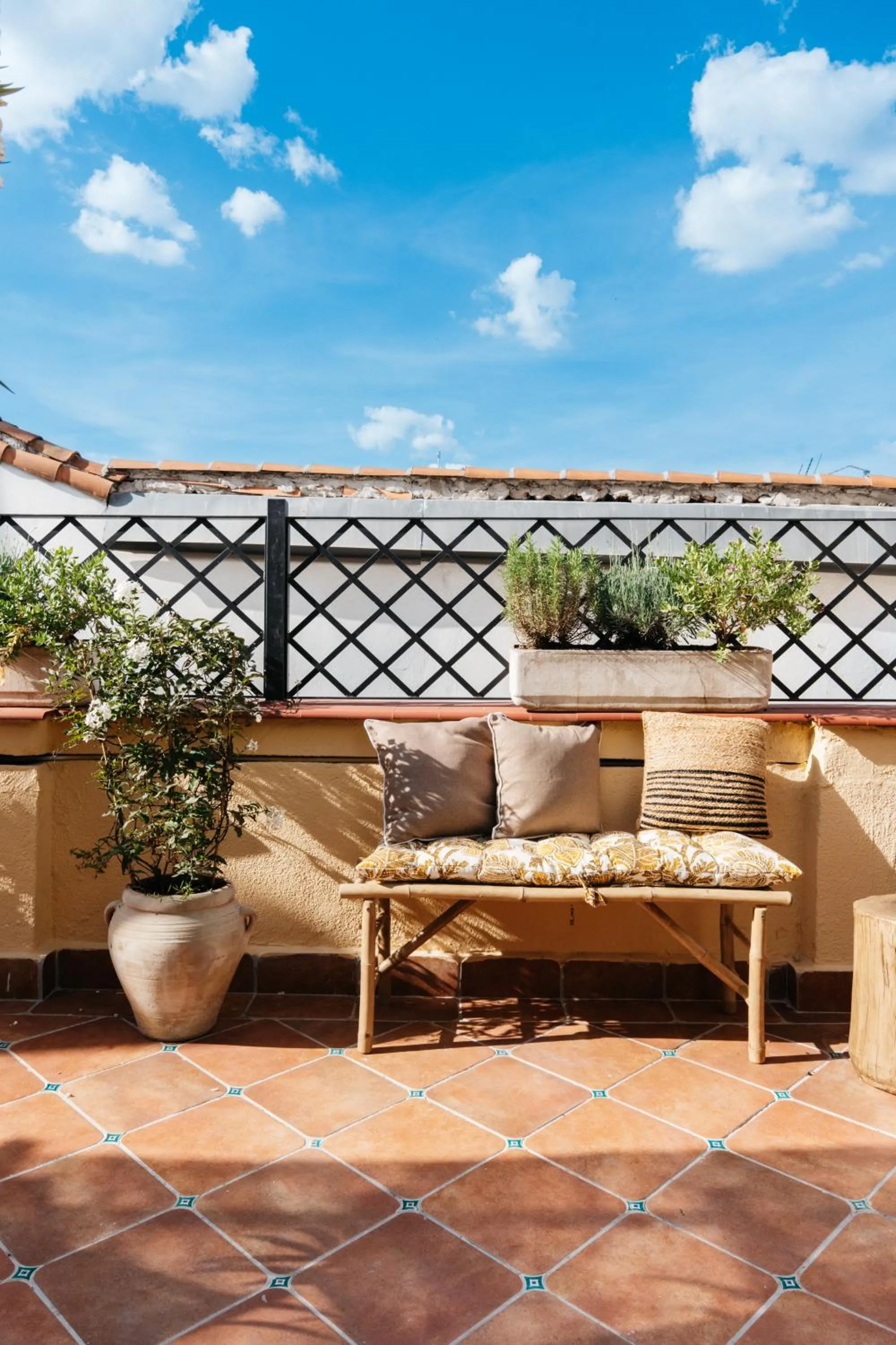 Balcony/Terrace in Hotel du Temps Madrid