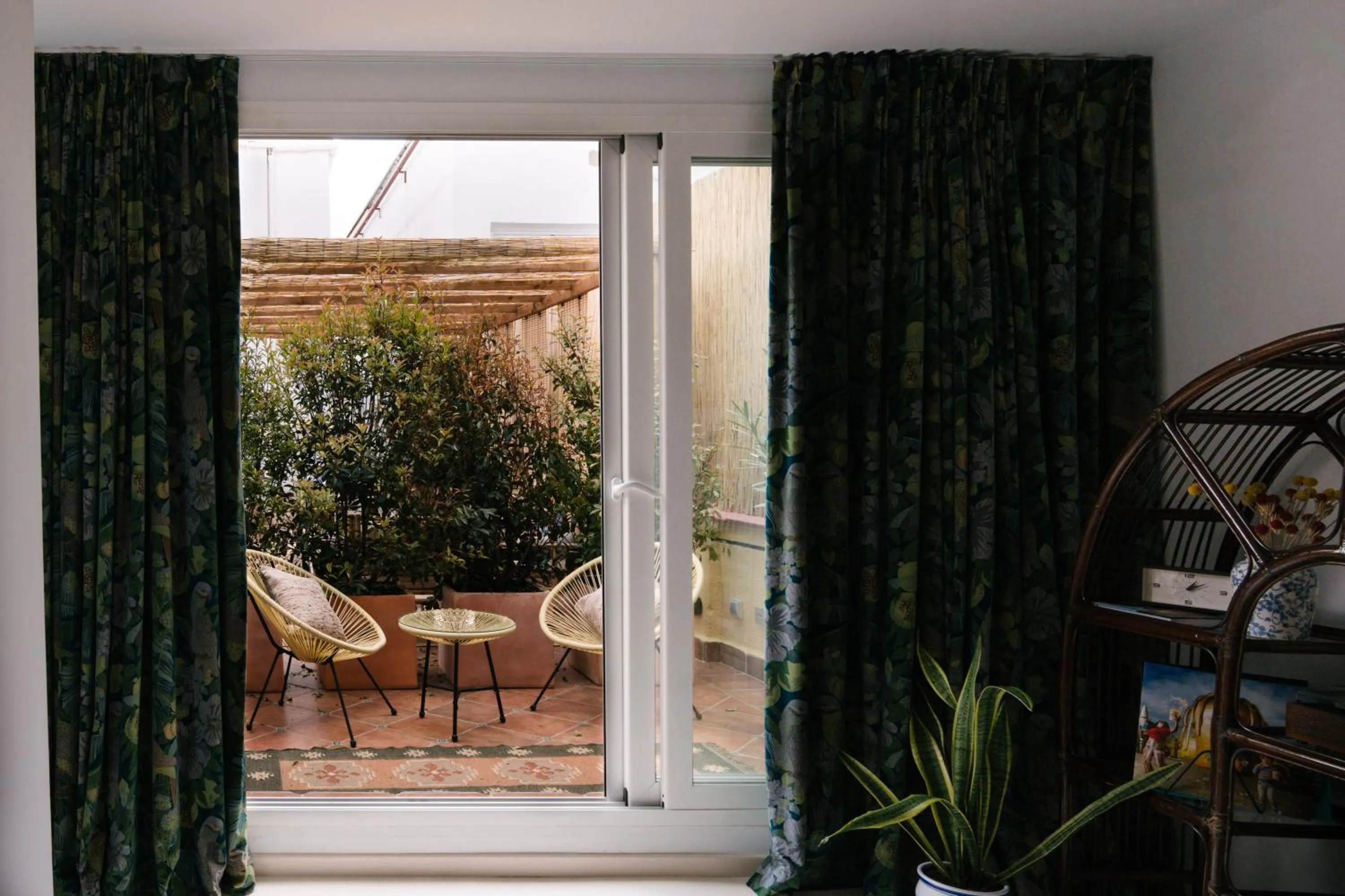 Balcony/Terrace in Hotel du Temps Madrid