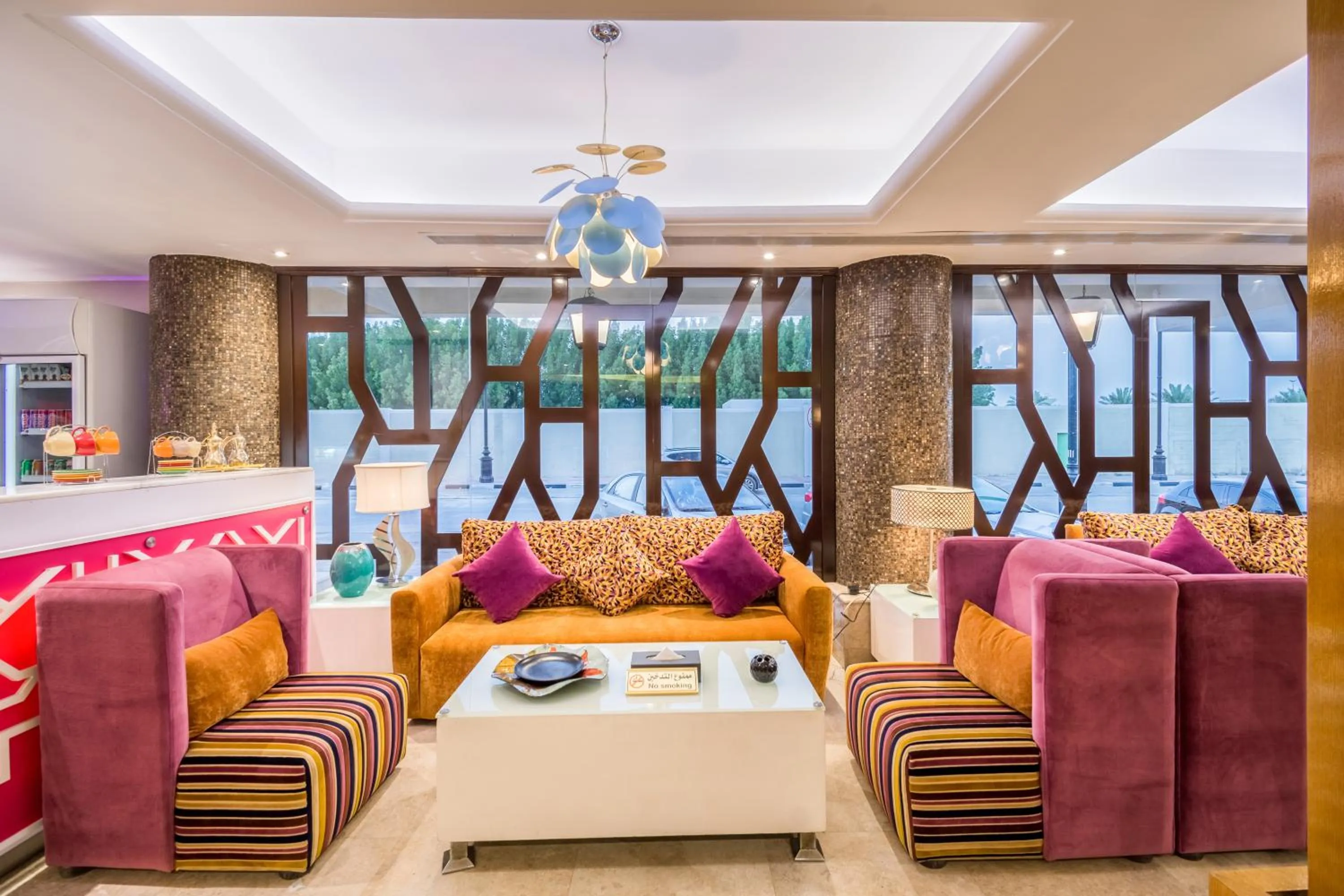 Lobby or reception in Al Muhaidb Residence Al KHOBAR