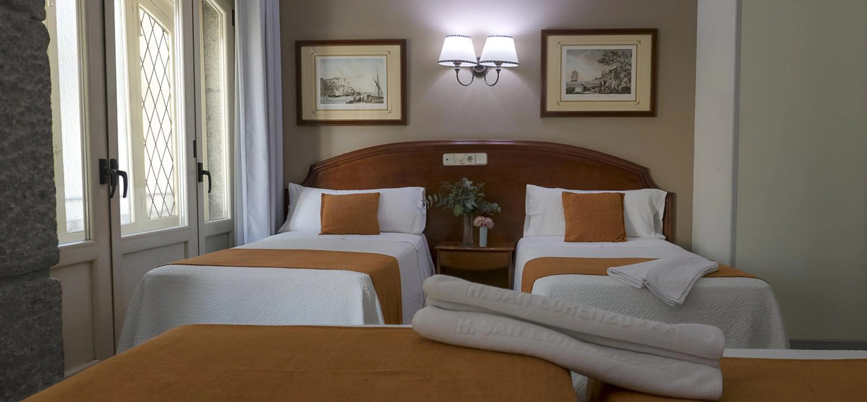 Bed in Hostal San Lorenzo