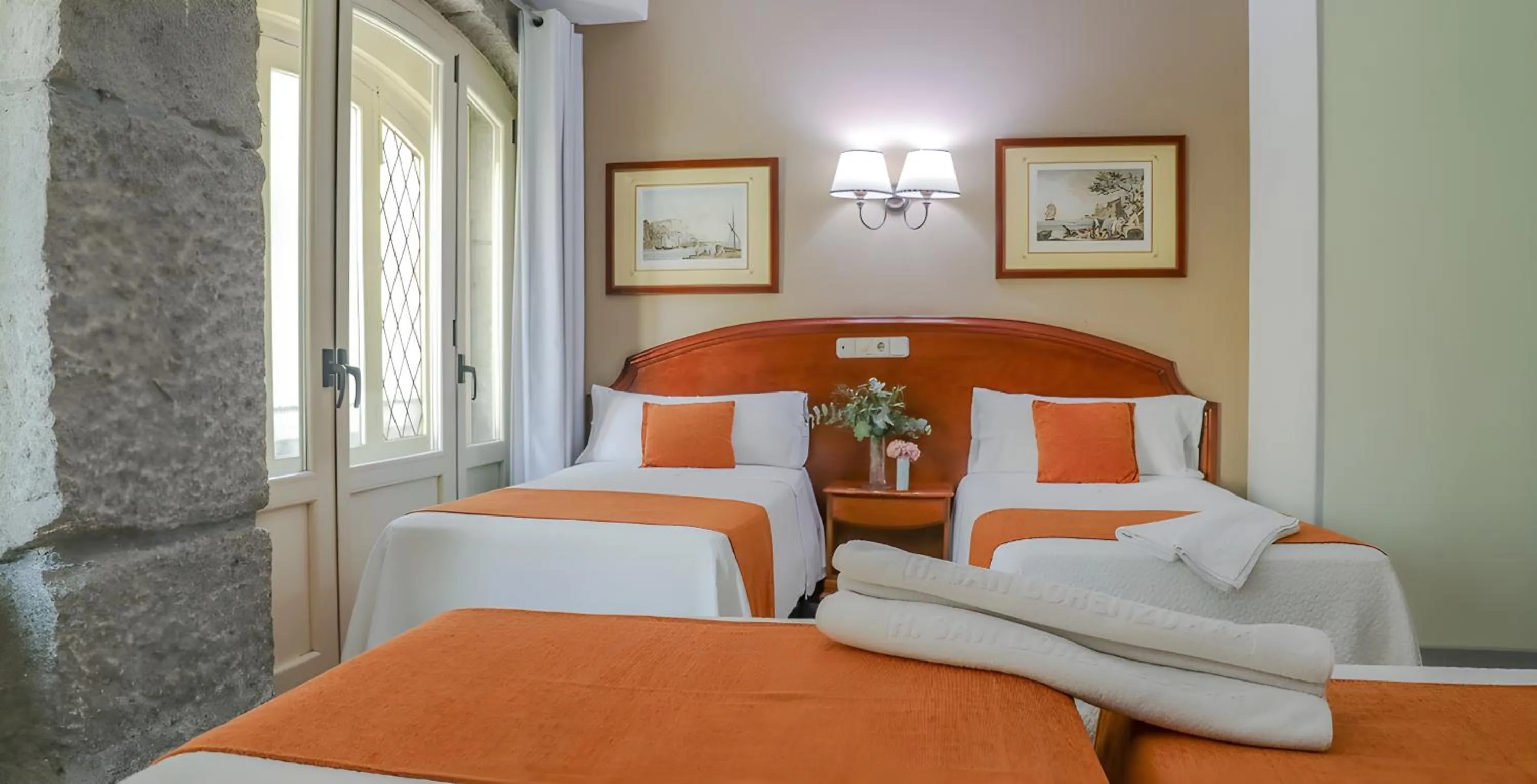 Bed in Hostal San Lorenzo