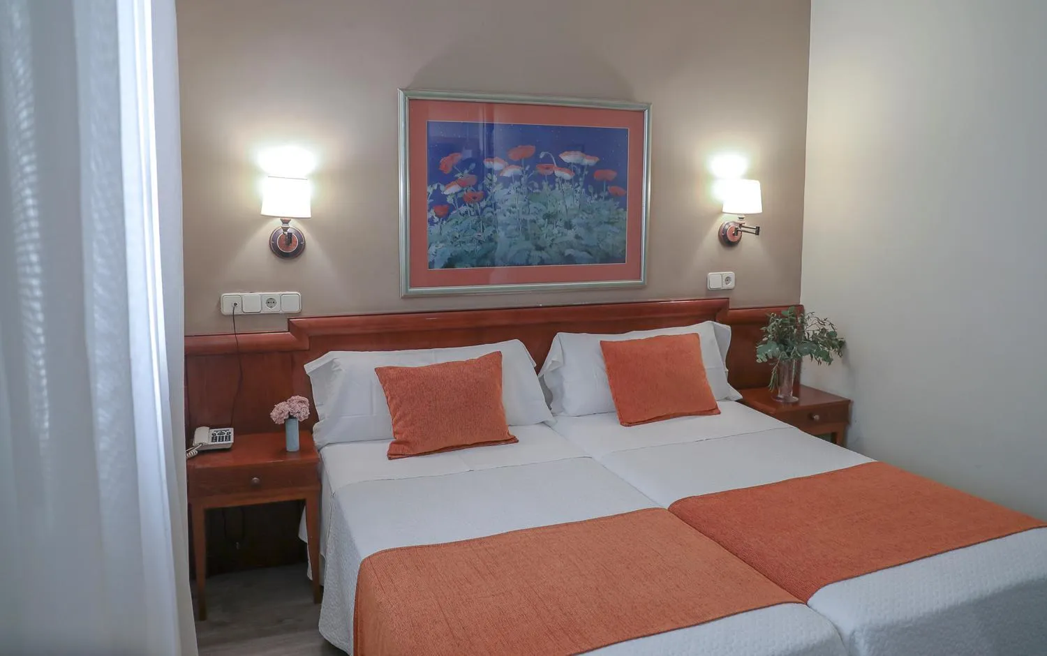 Bed in Hostal San Lorenzo