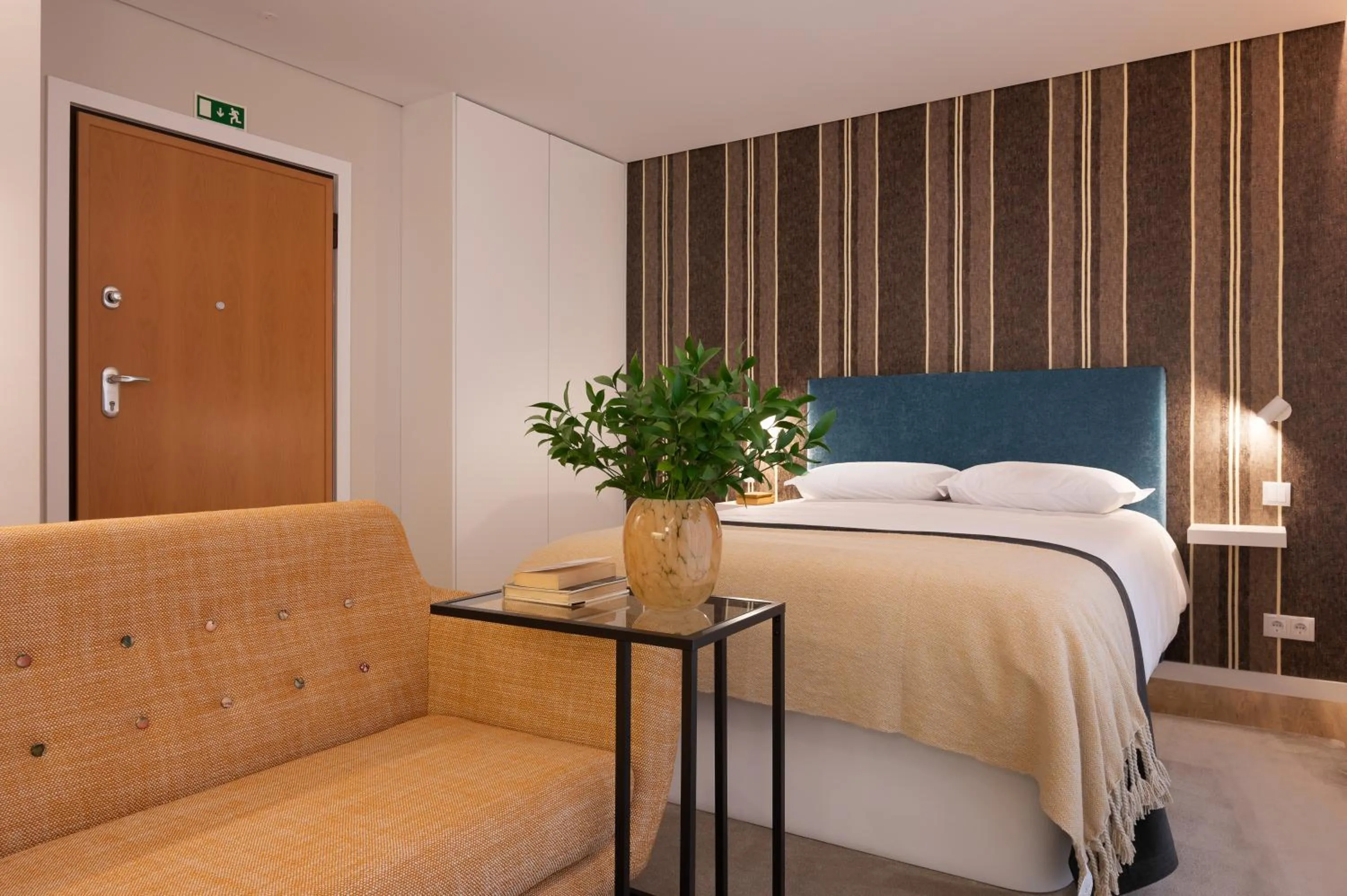 Bed in Wanderlust, by Bolhão Residences