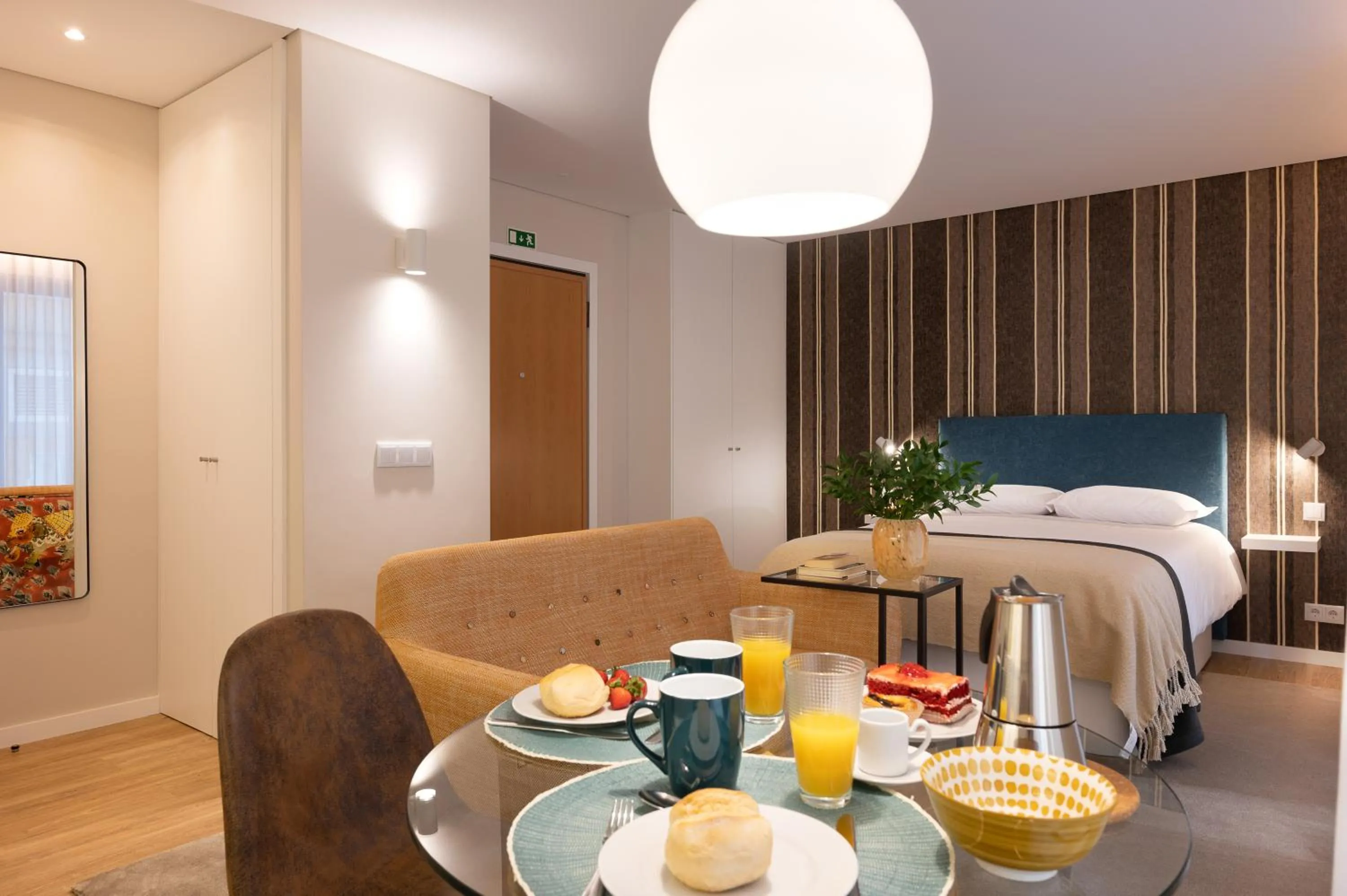Bed in Wanderlust, by Bolhão Residences