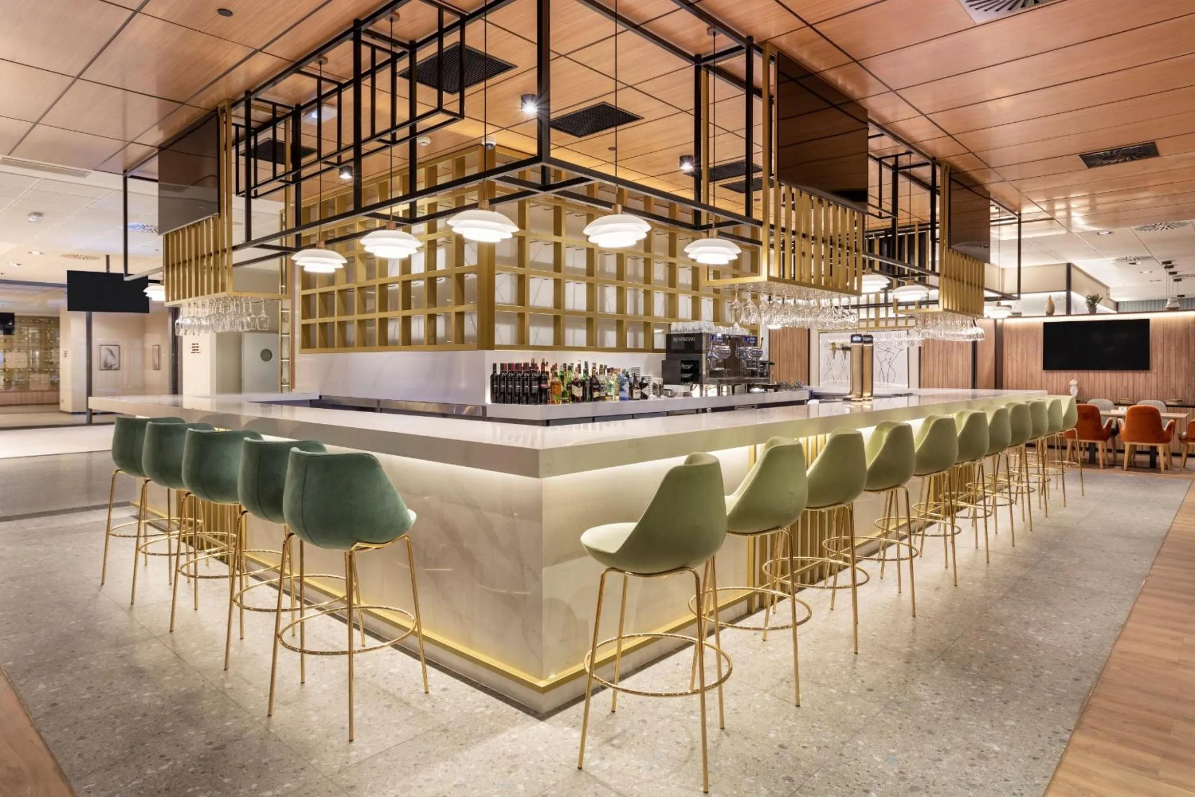 Lounge or bar in Melia Avenida de America