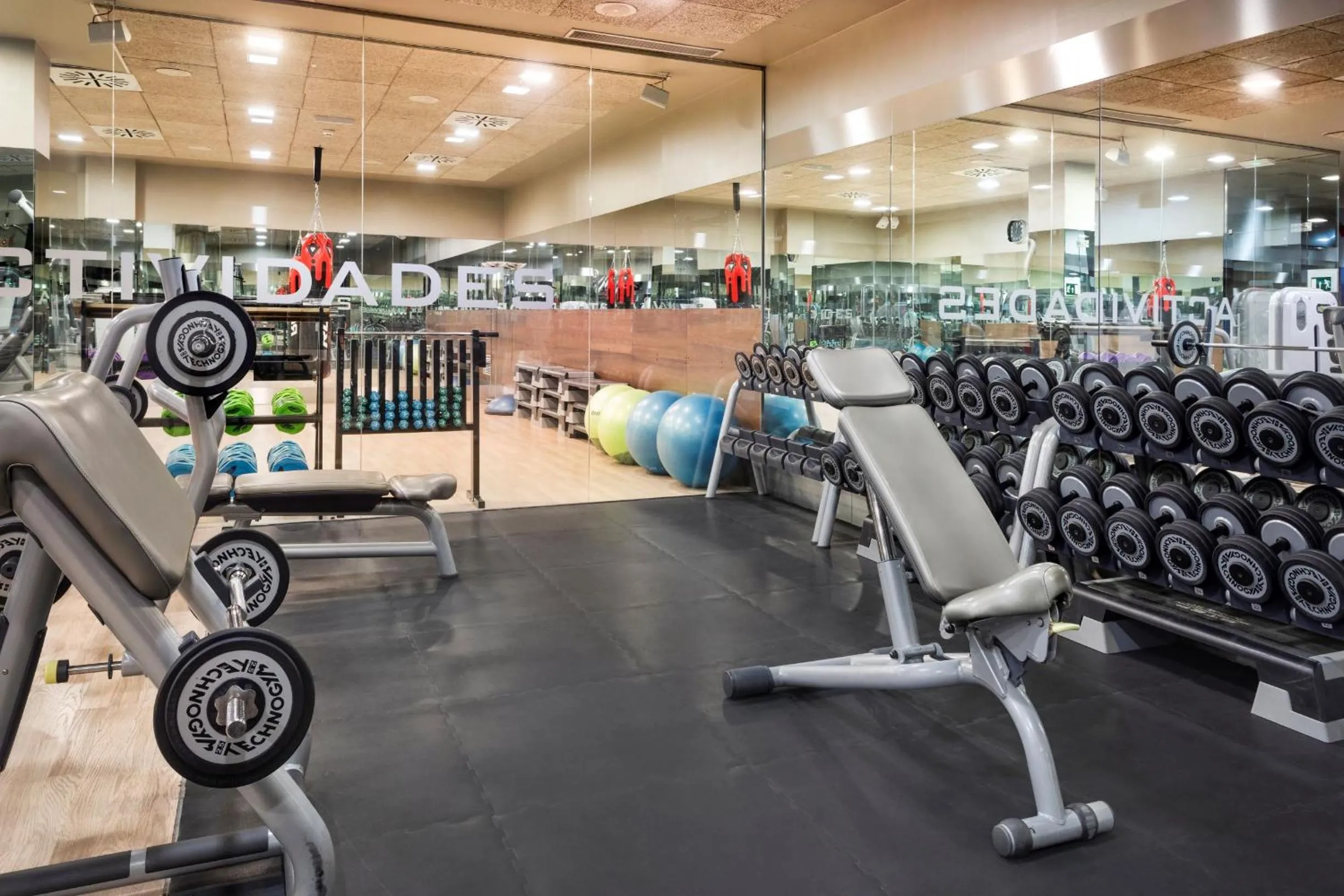 Fitness centre/facilities in Melia Avenida de America