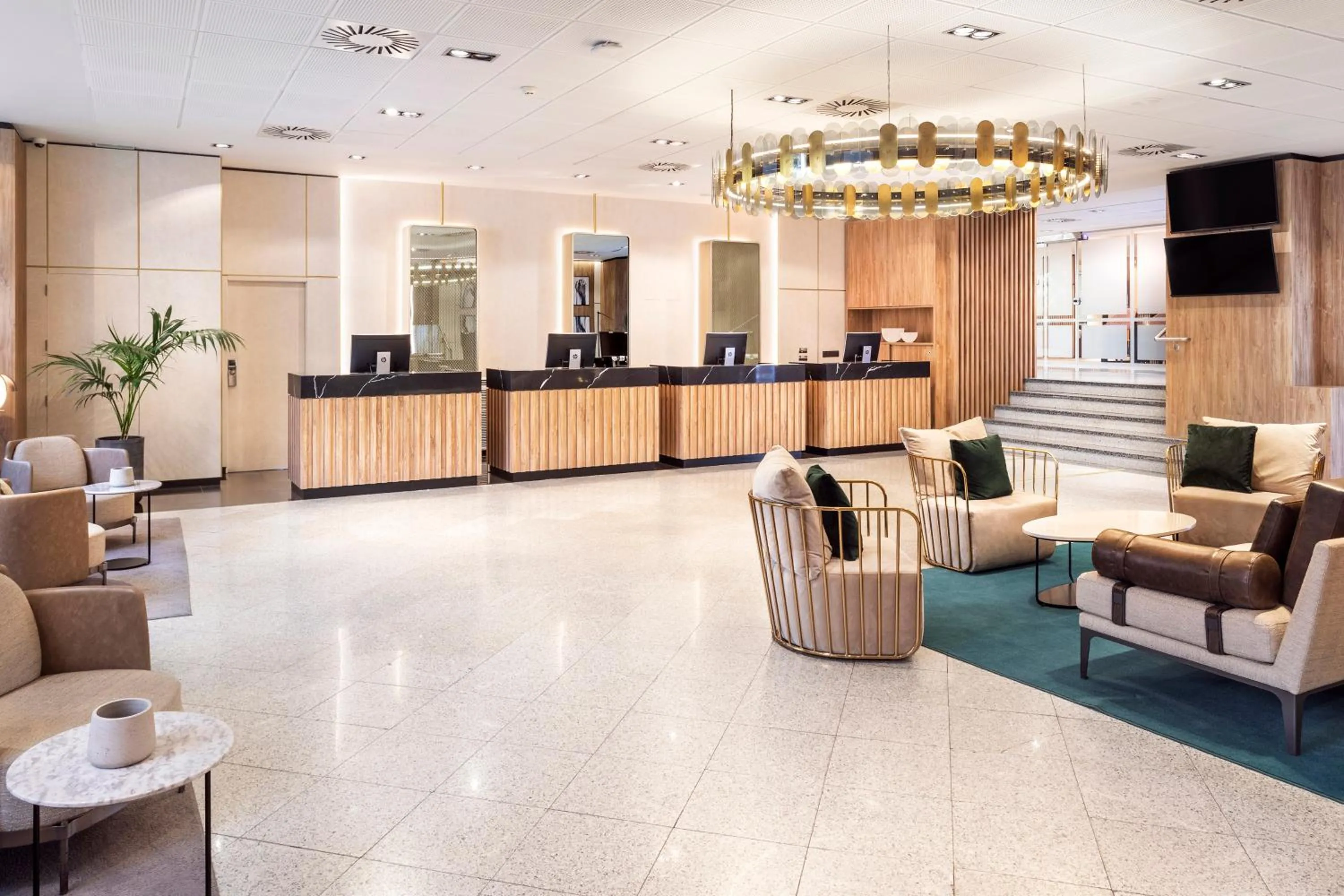 Lobby or reception in Melia Avenida de America