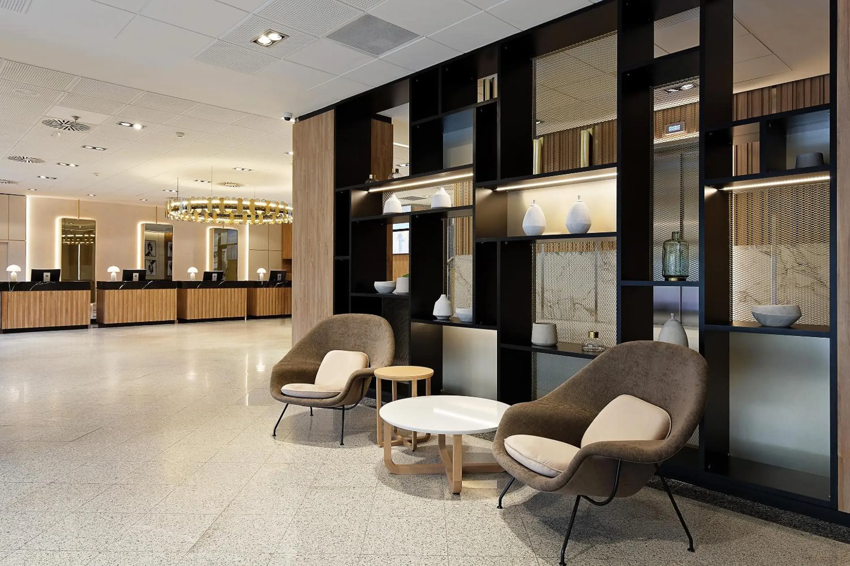 Lobby or reception in Melia Avenida de America Lobby or reception in Melia Avenida de America