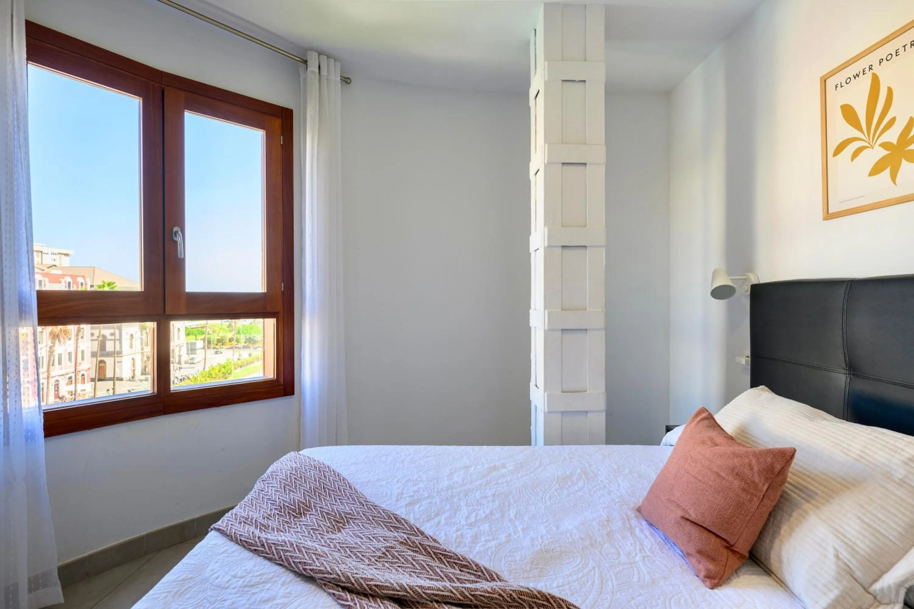 Bed in Vegueta Rooftop Suites