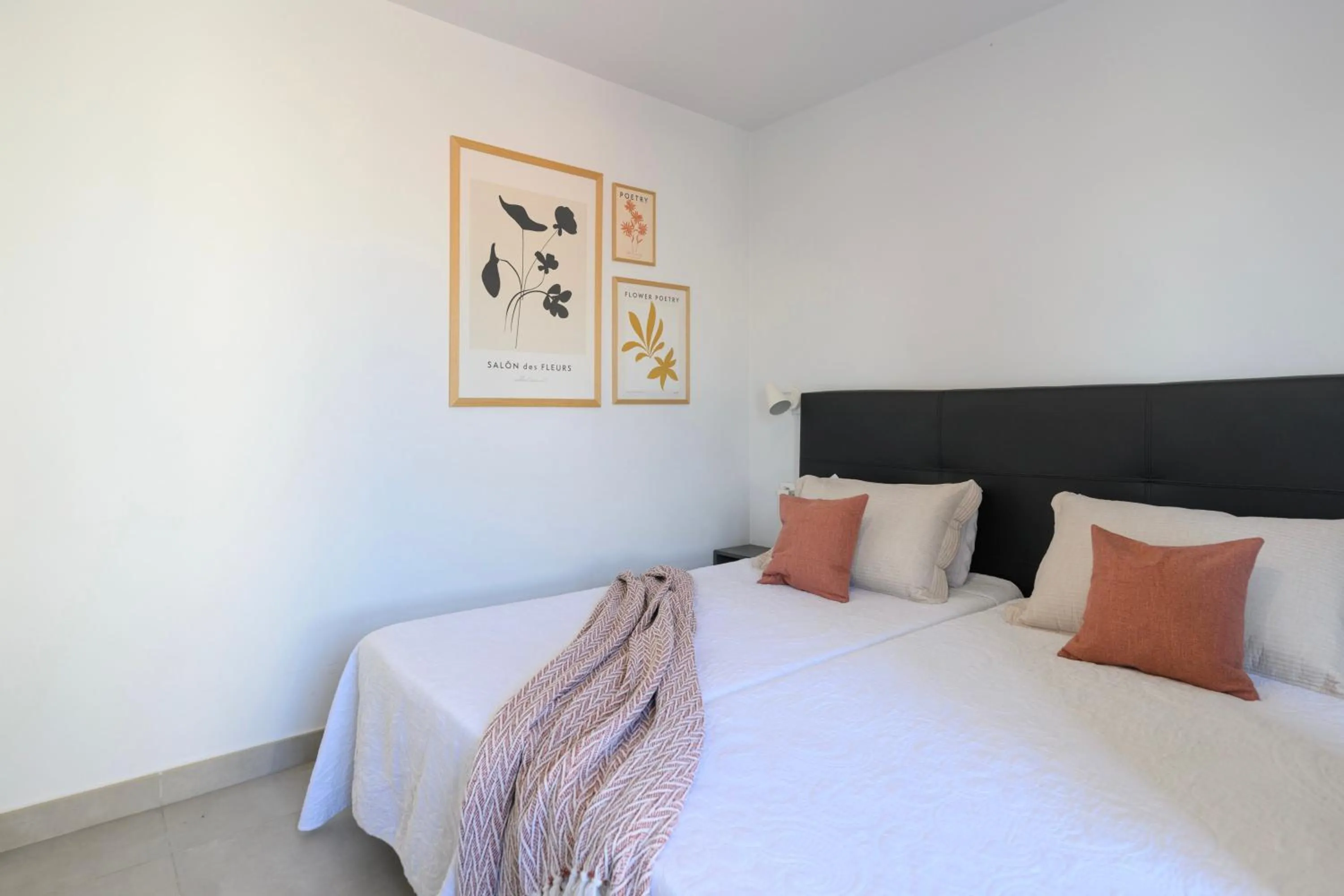 Bed in Vegueta Rooftop Suites