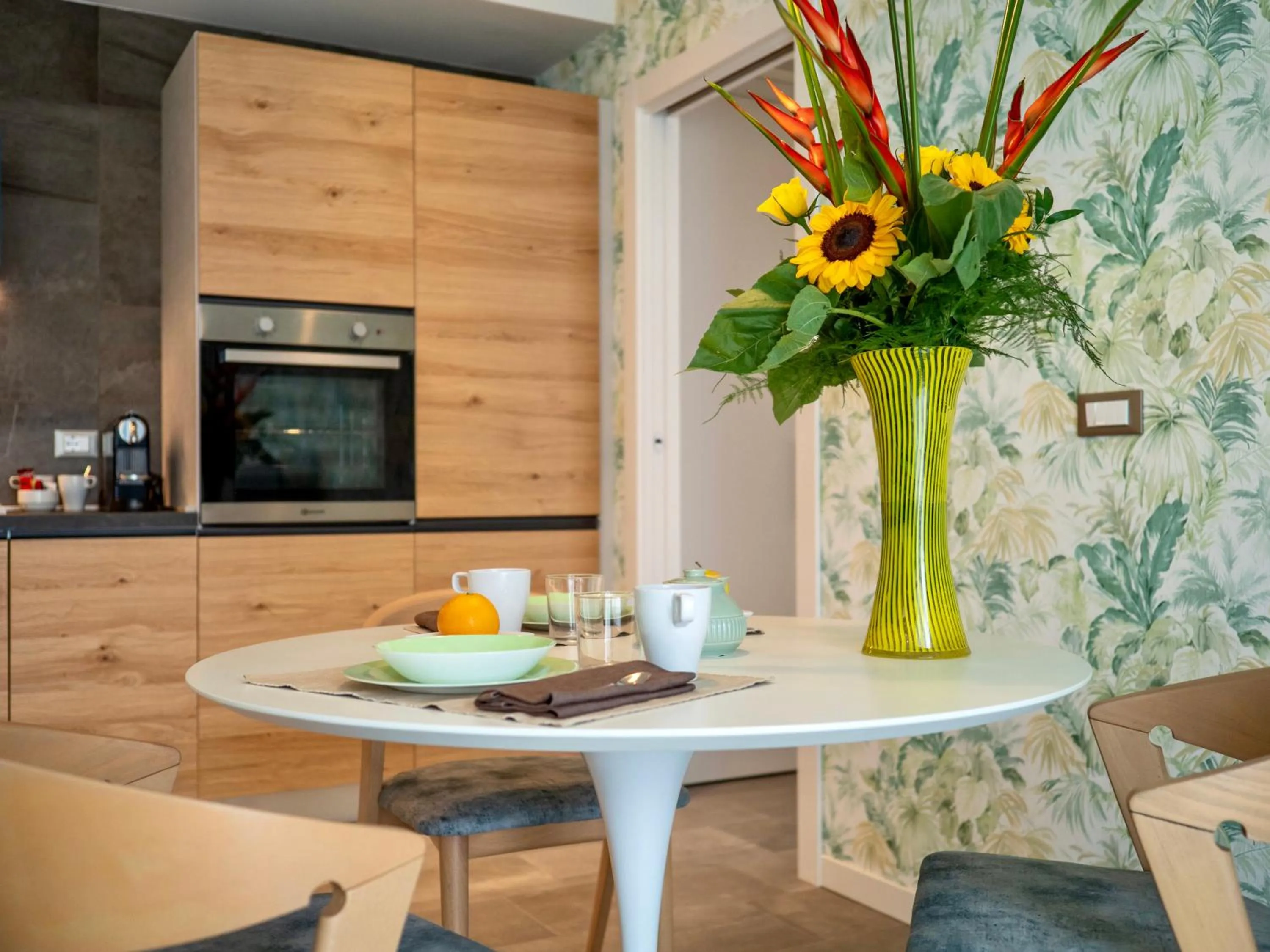 Kitchen or kitchenette in Venice Green Residence