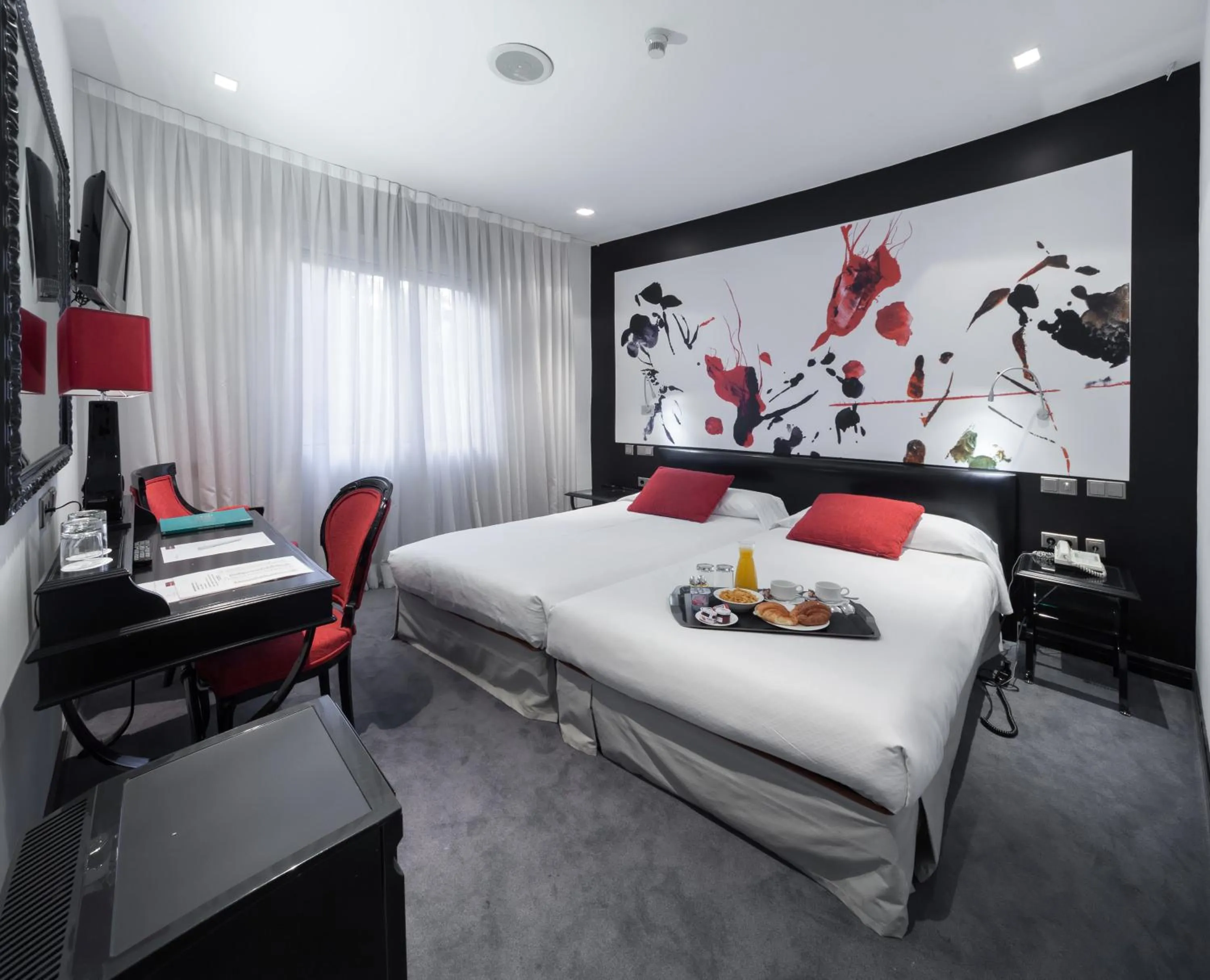 Bed in Inhala Hotel Garden