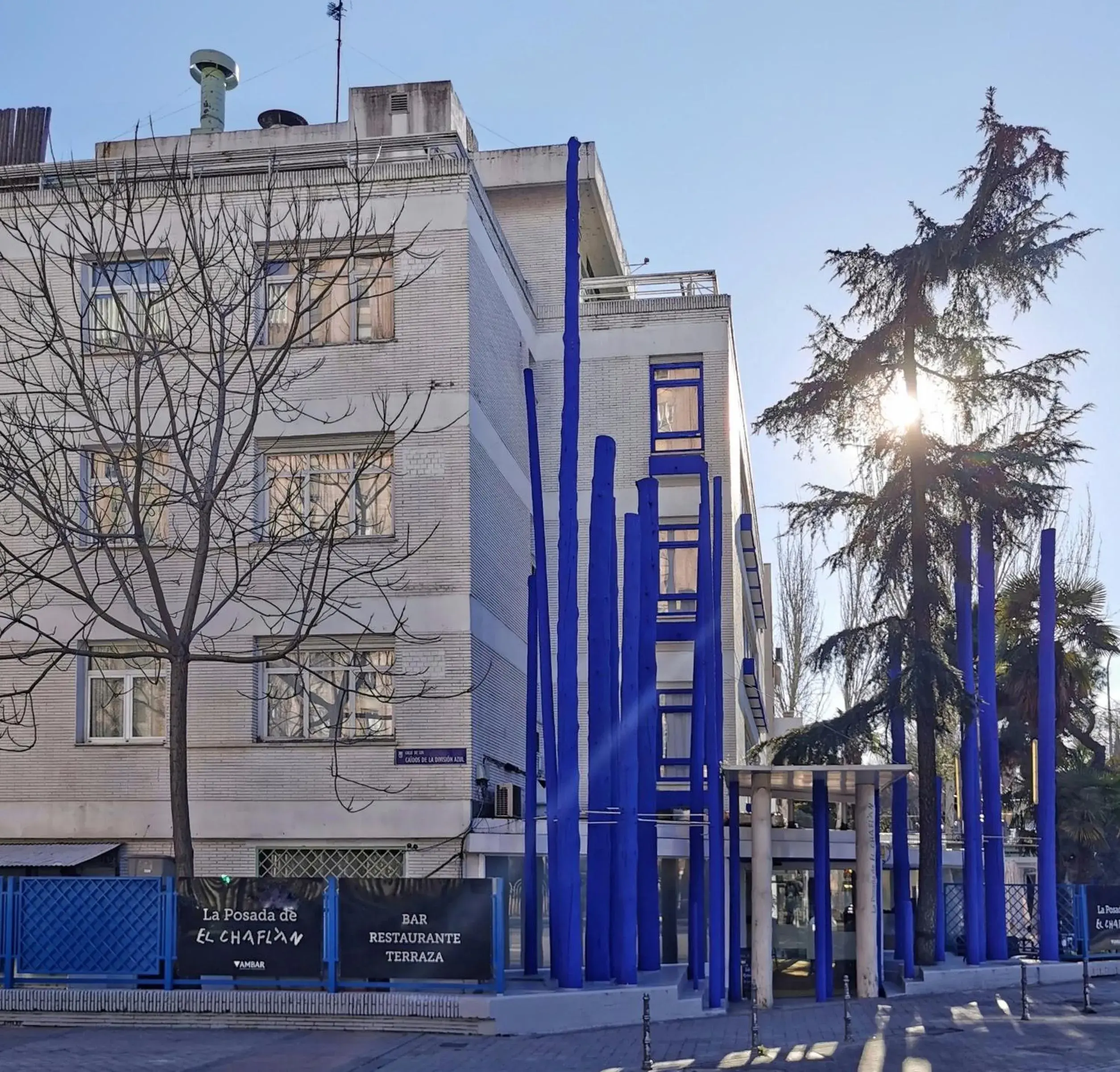 Facade/entrance in La Posada de El Chaflán Facade/entrance in La Posada de El Chaflán