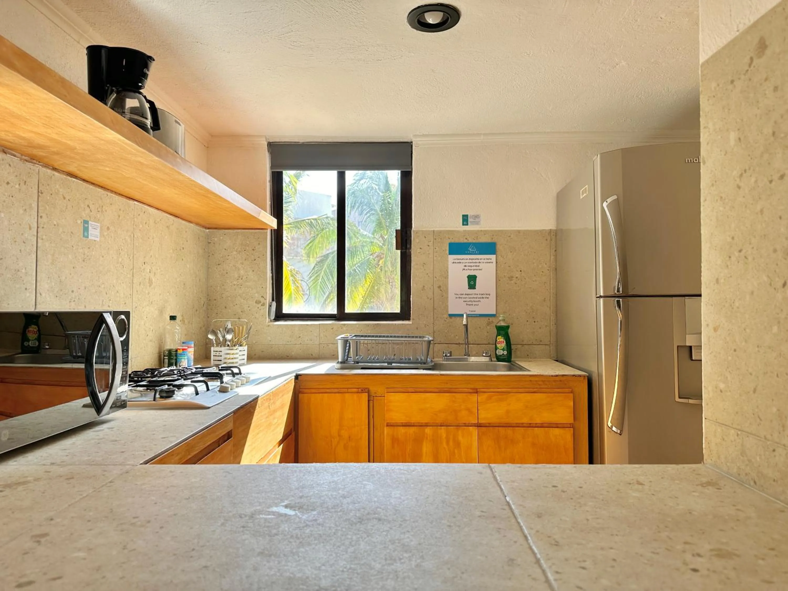 Kitchen or kitchenette in Villas Tropical By Andiani