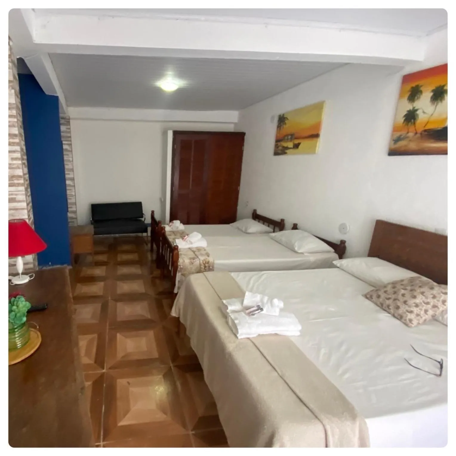 Photo of the whole room, Bed in Pousada Maresias de Geribá