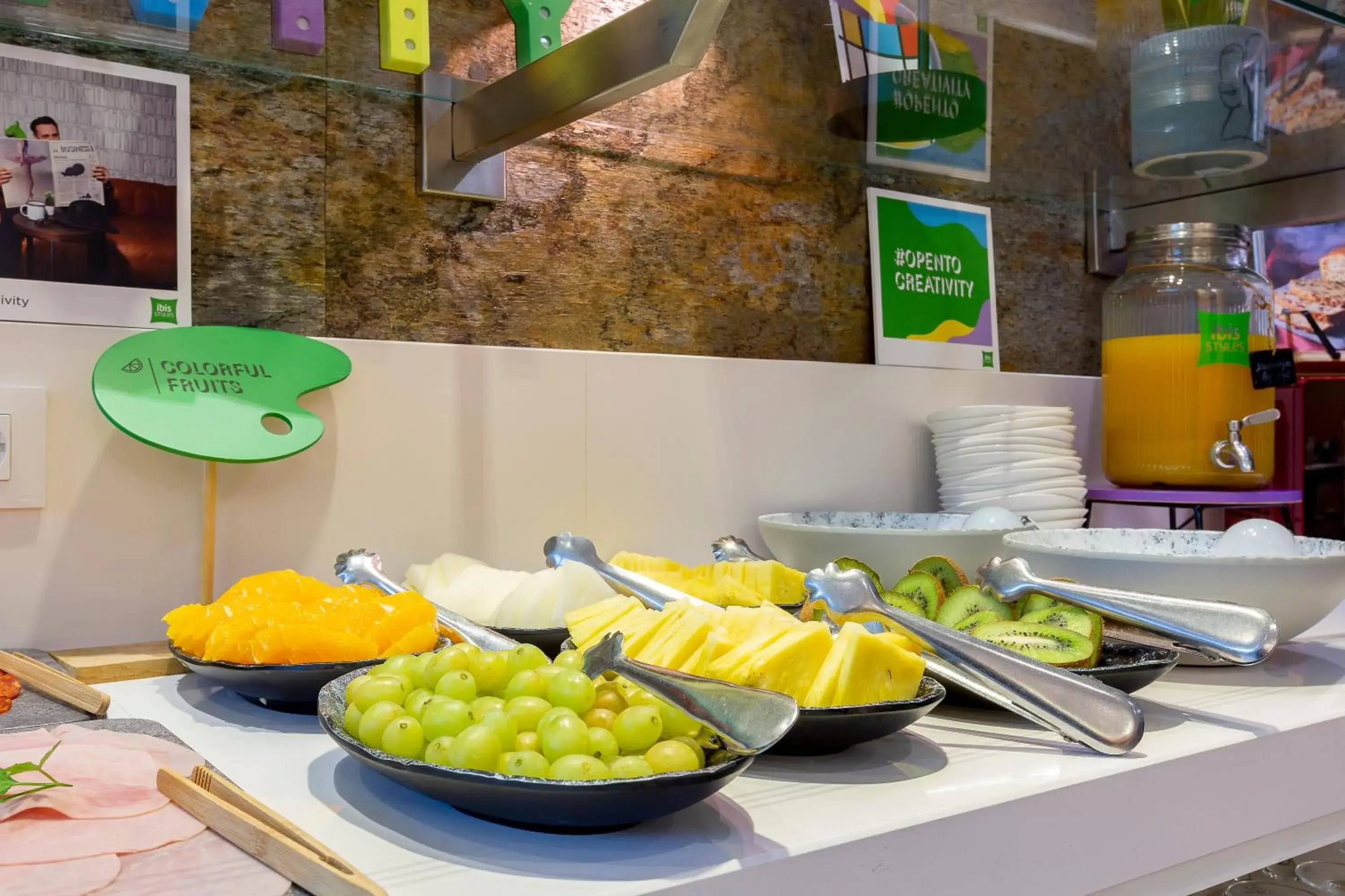 Buffet breakfast in Ibis Styles Madrid Prado Buffet breakfast in Ibis Styles Madrid Prado
