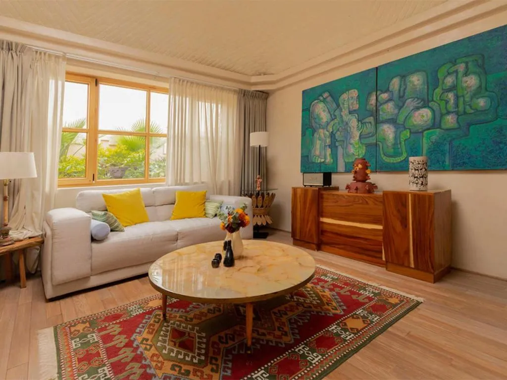 Living room in La Valise San Miguel de Allende, Member of Small Luxury Hotels