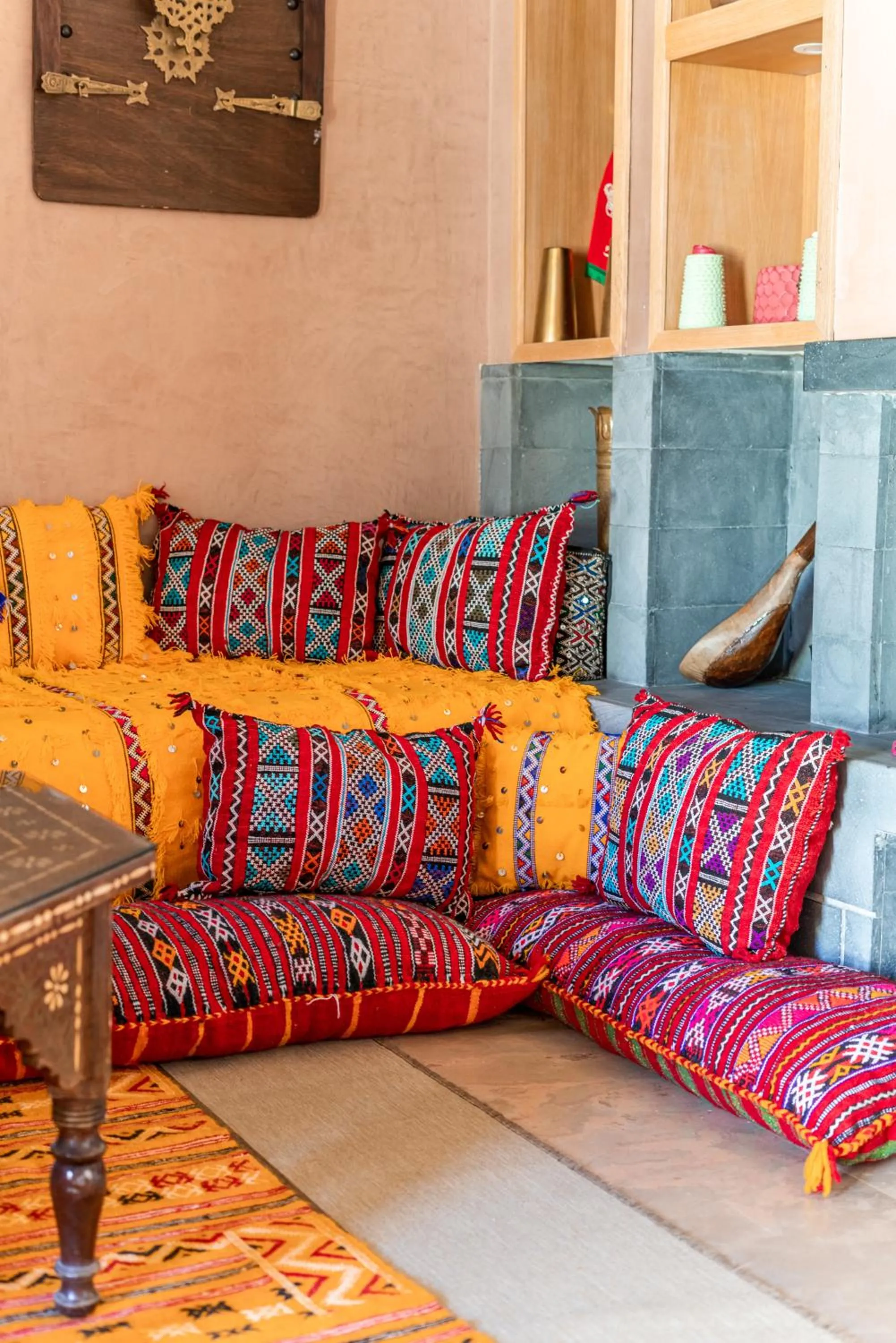 Living room in Riad Les Nuits De Fès