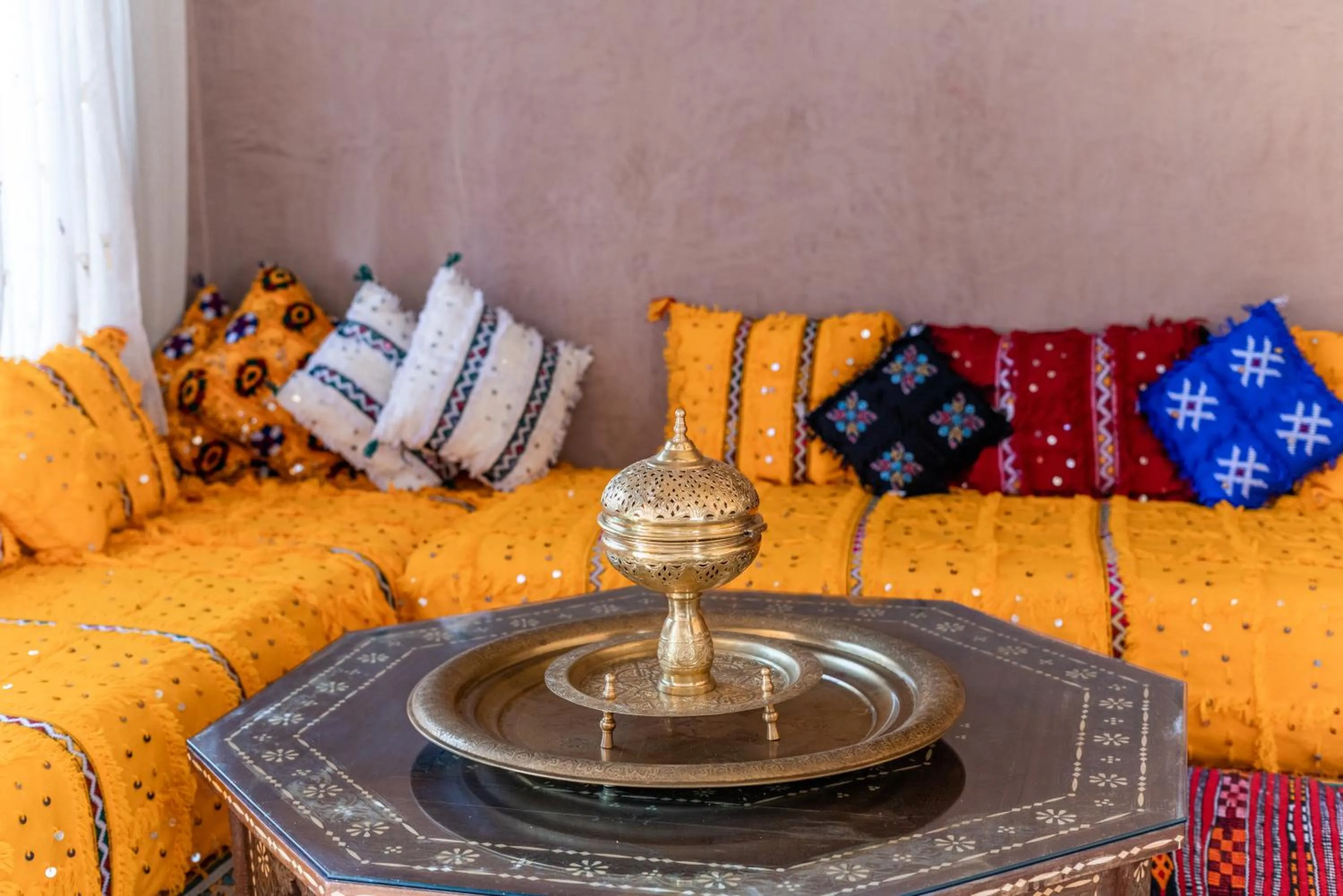 Living room in Riad Les Nuits De Fès
