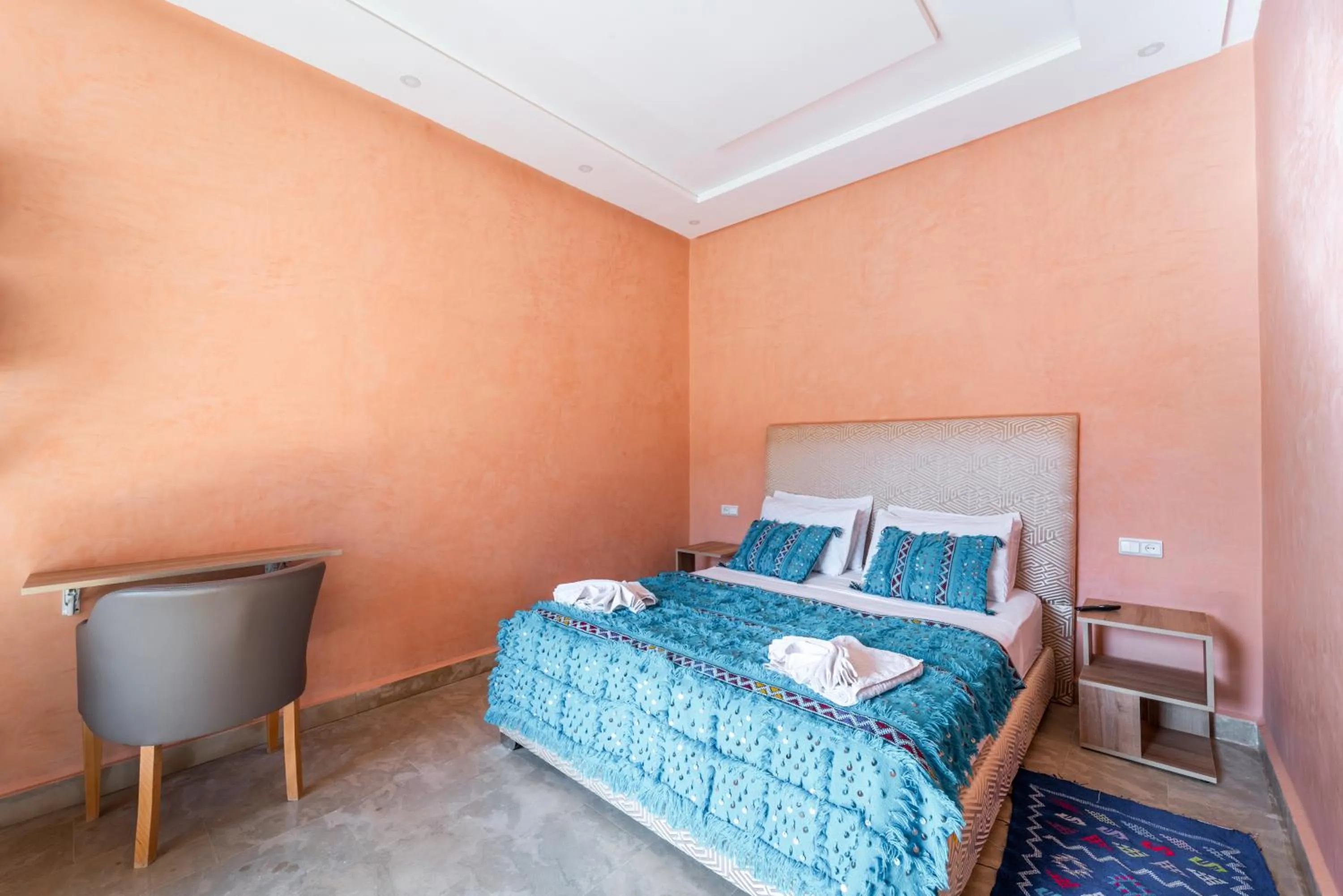 Bedroom, Bed in Riad Les Nuits De Fès