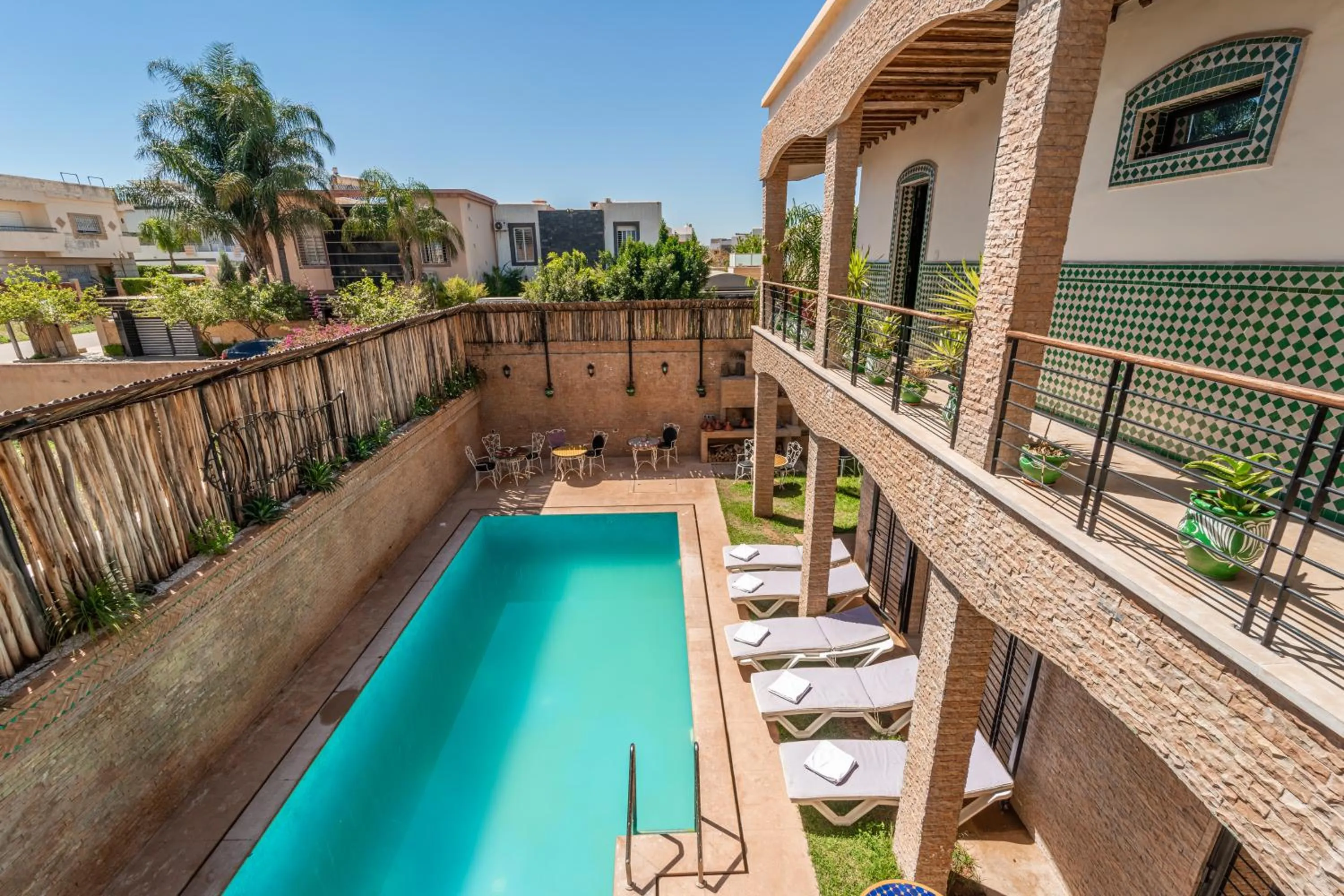 Pool view in Riad Les Nuits De Fès