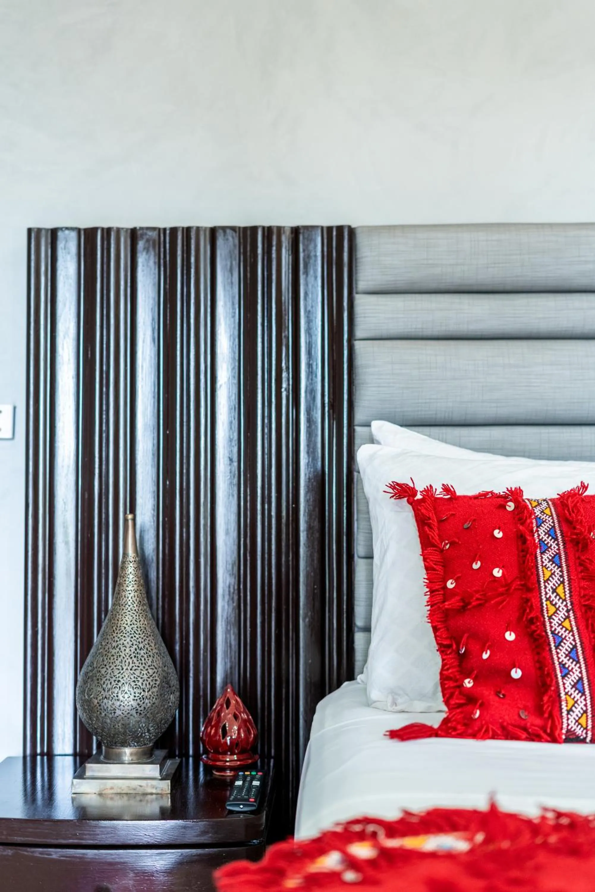 Decorative detail, Bed in Riad Les Nuits De Fès