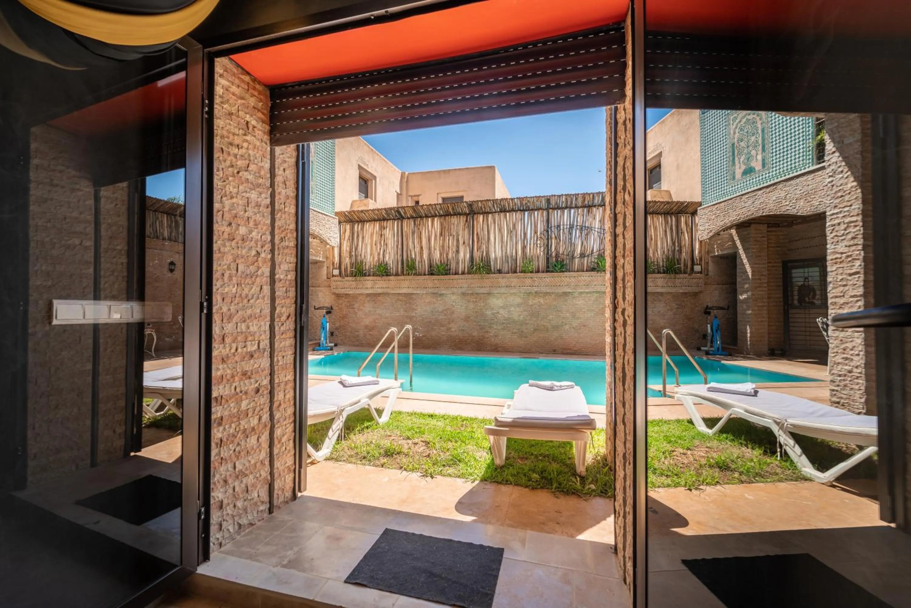 Pool view in Riad Les Nuits De Fès